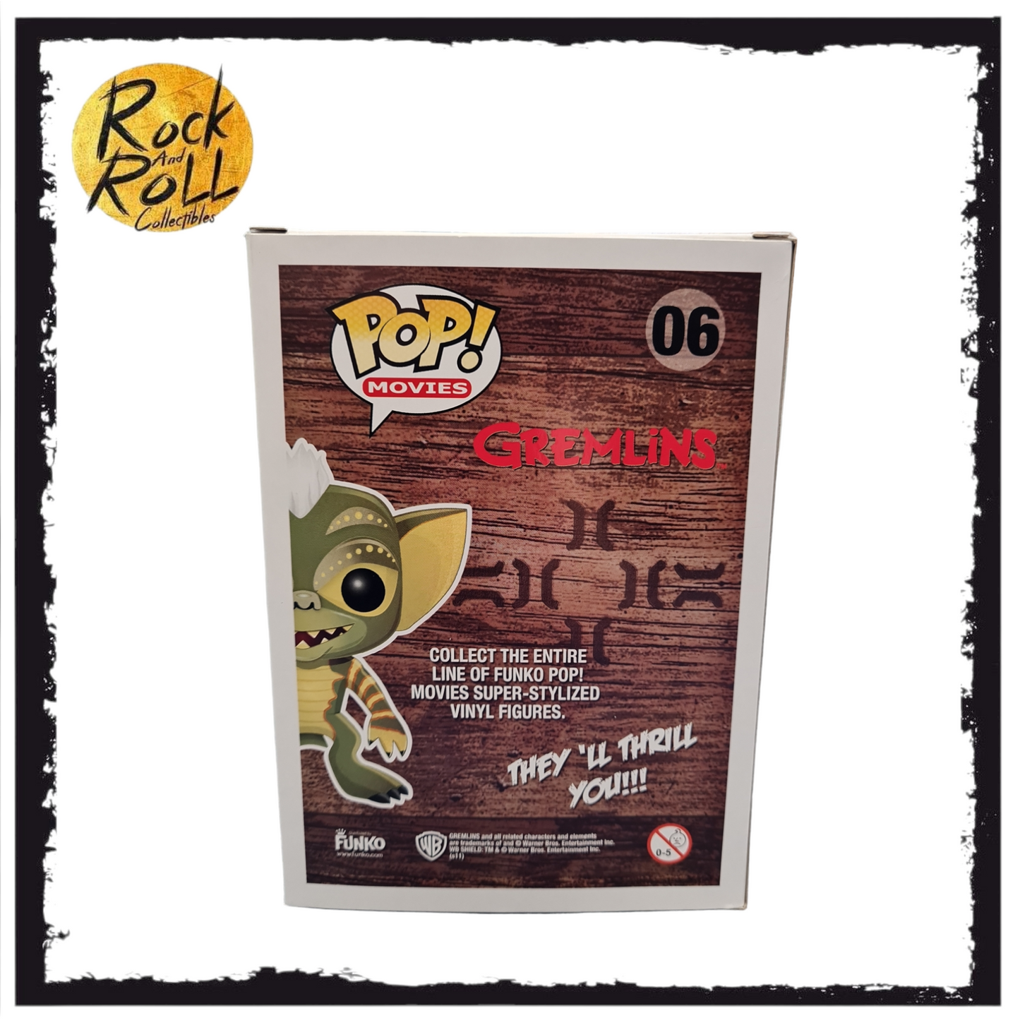 Gremlins Funko Pop! #06 GITD Chase Gremlins (No Sticker) Condition 8.5/10