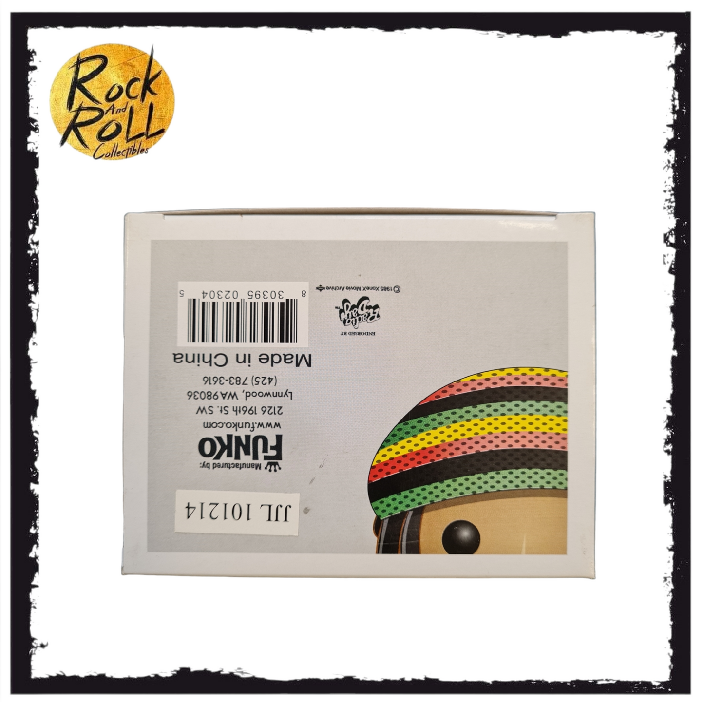 Reggae Rasta (Bob Marley) Funko Pop! #08 Condition 8/10