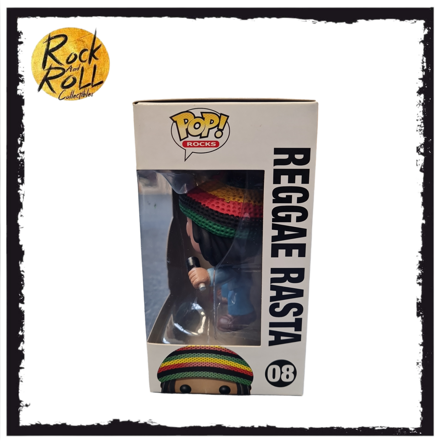 Reggae Rasta (Bob Marley) Funko Pop! #08 Condition 8/10
