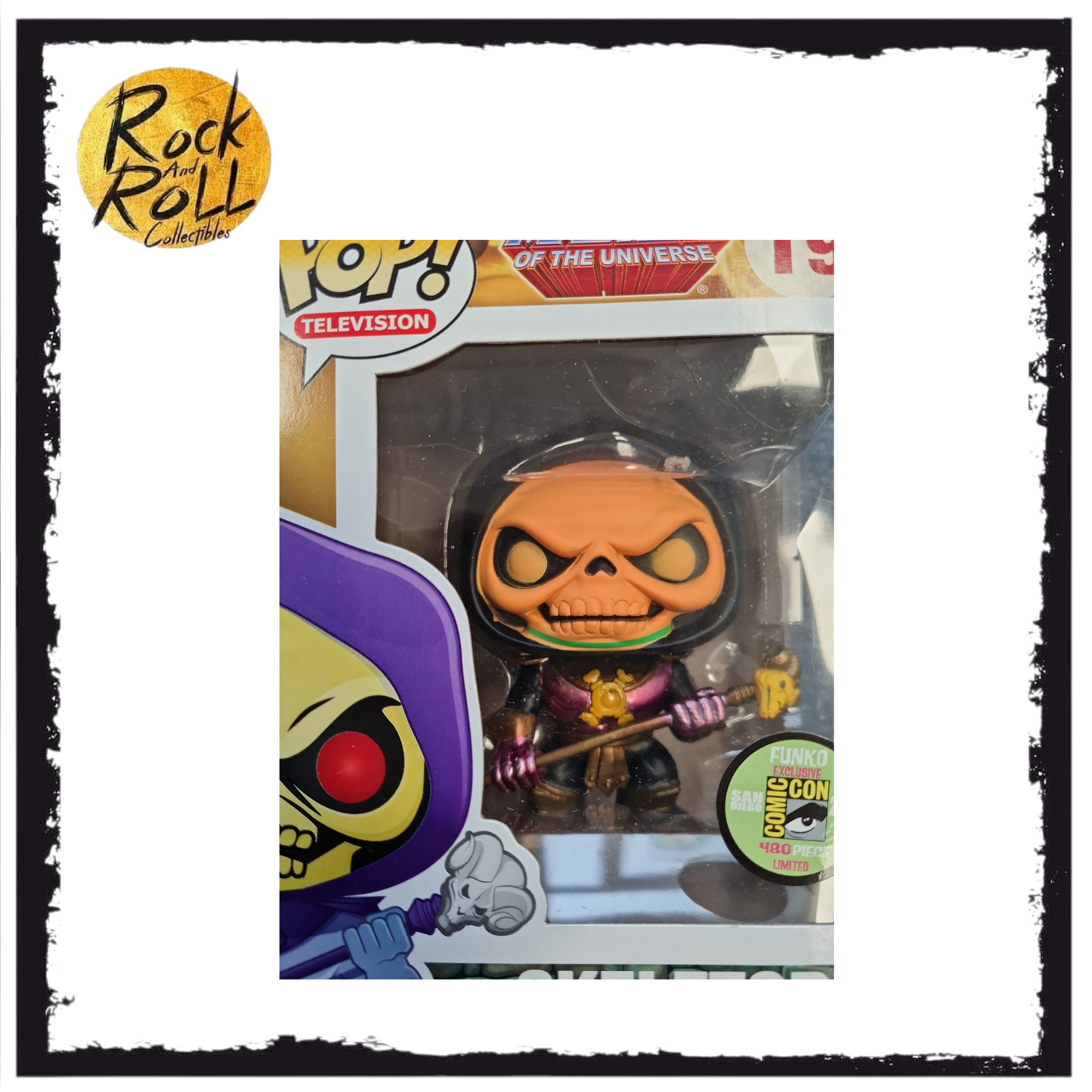 Masters of the Universe - Skeletor (Metallic) Funko Pop! #19 SDCC 2013 LE480Pcs