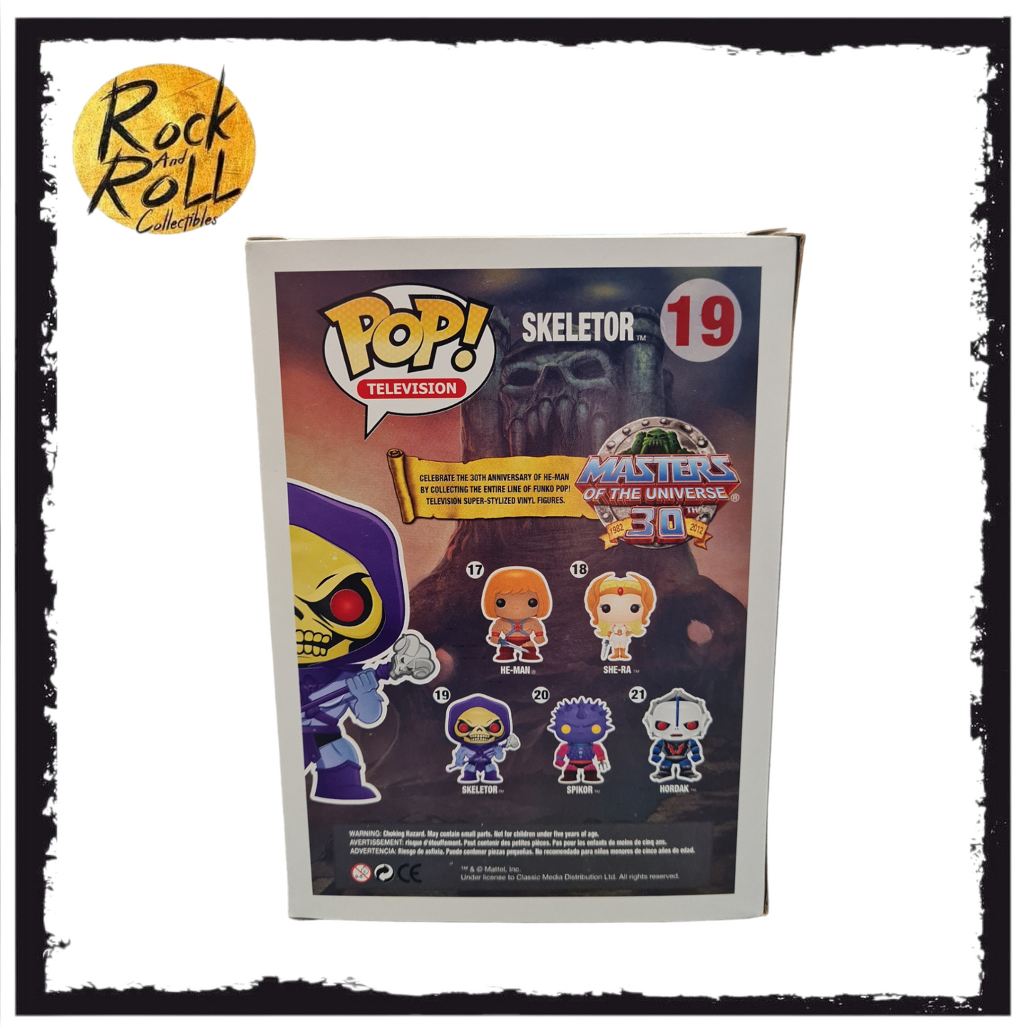 Masters of the Universe - Skeletor (Metallic) Funko Pop! #19 SDCC 2013 LE480Pcs
