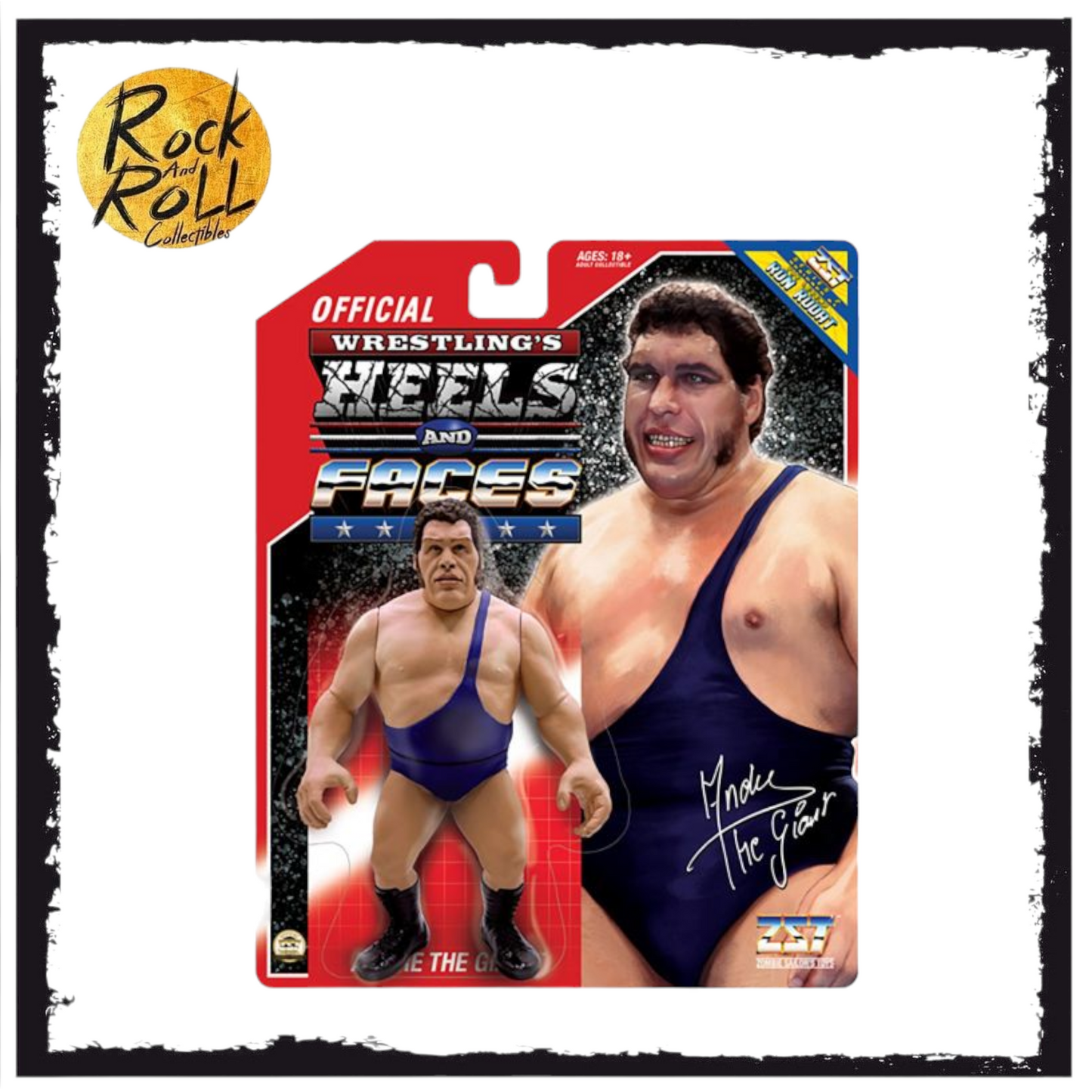ZST - Zombie Sailor Toys Heels and Faces - Andre The Giant (Blue Strap)