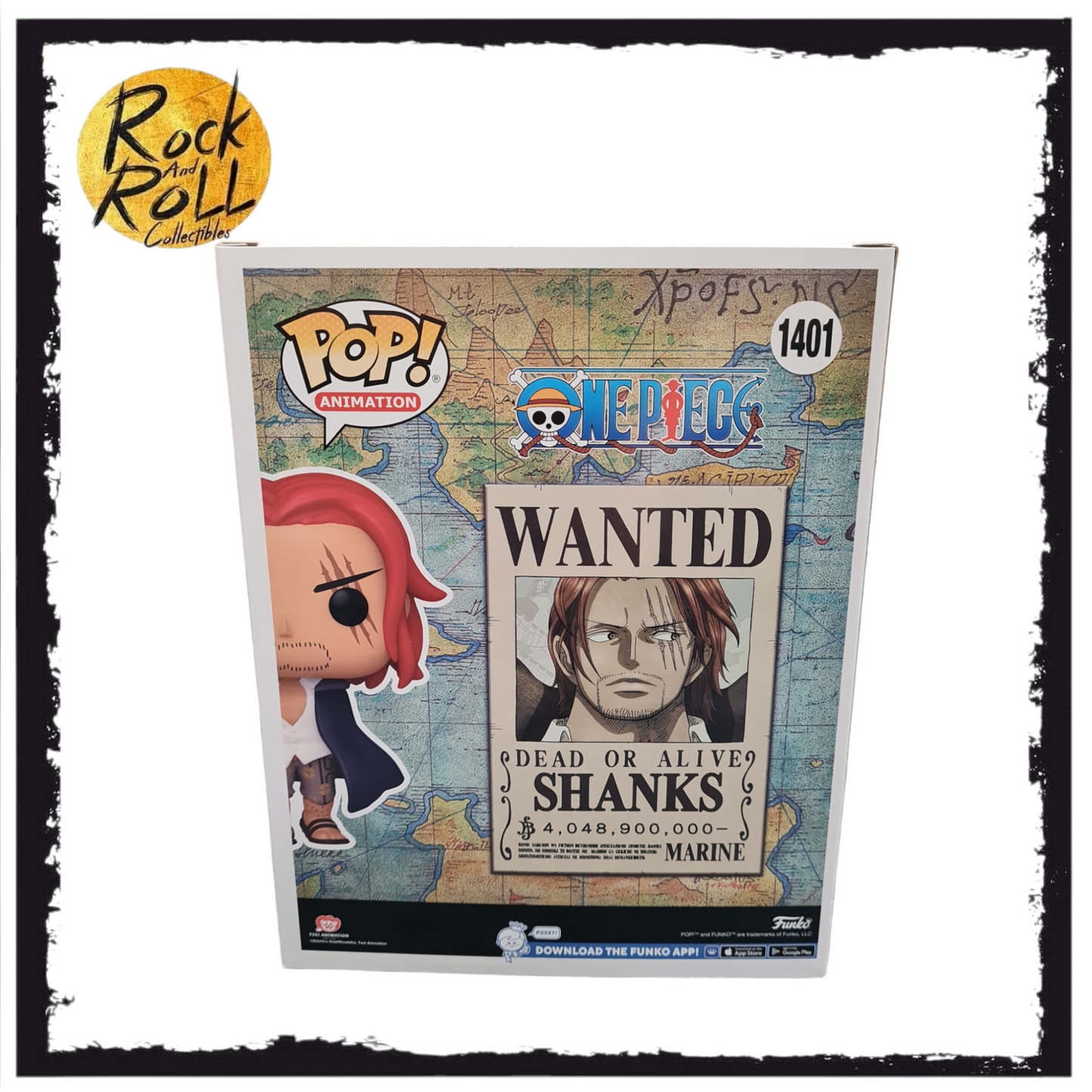 One Piece - Shanks Funko Pop! #1401 Entertainment Expo 2024 Limited Edition