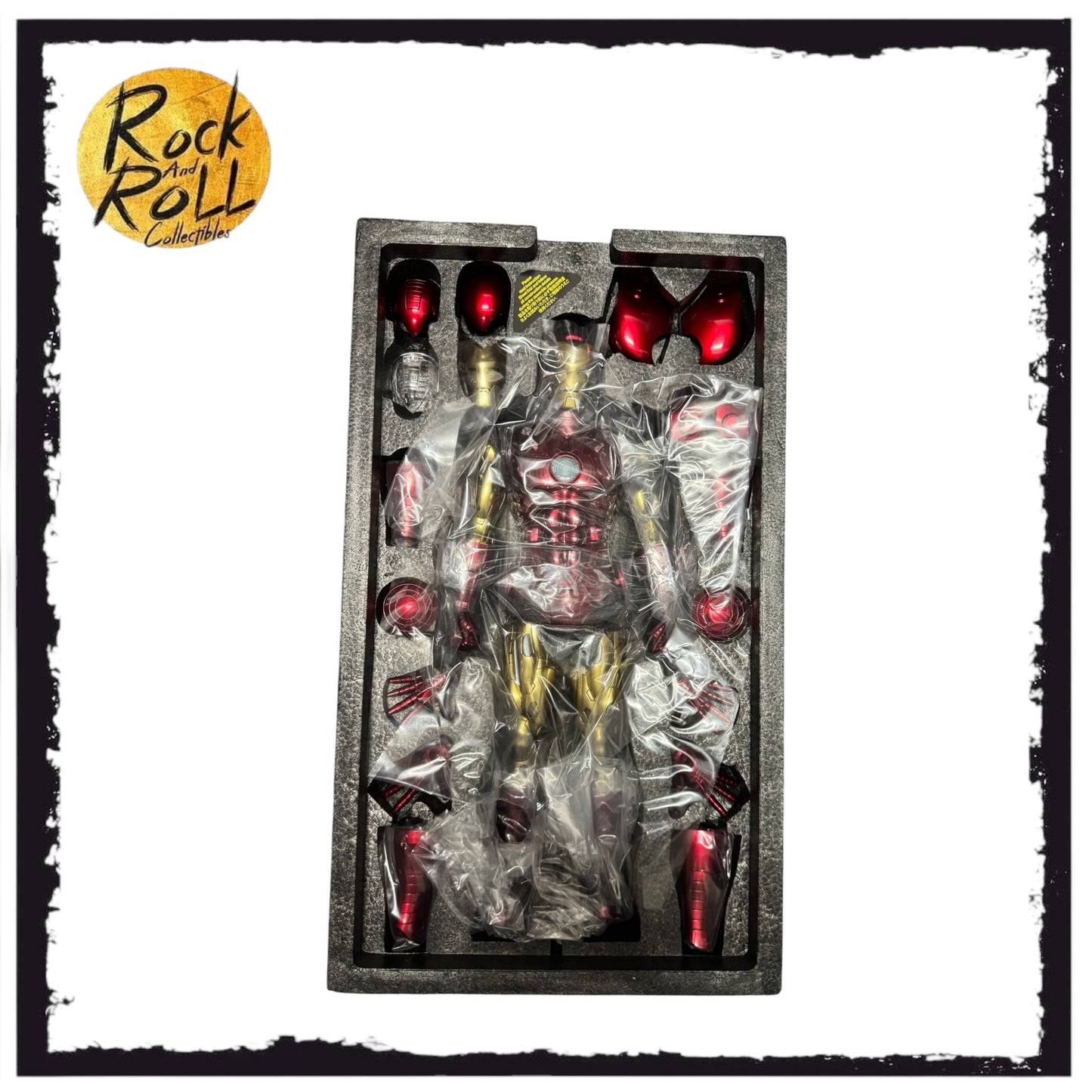 Hot Toys - 1/6 Marvel Comics - Iron Man Diecast Masterpiece Series Deluxe 908152 CMS08-D38