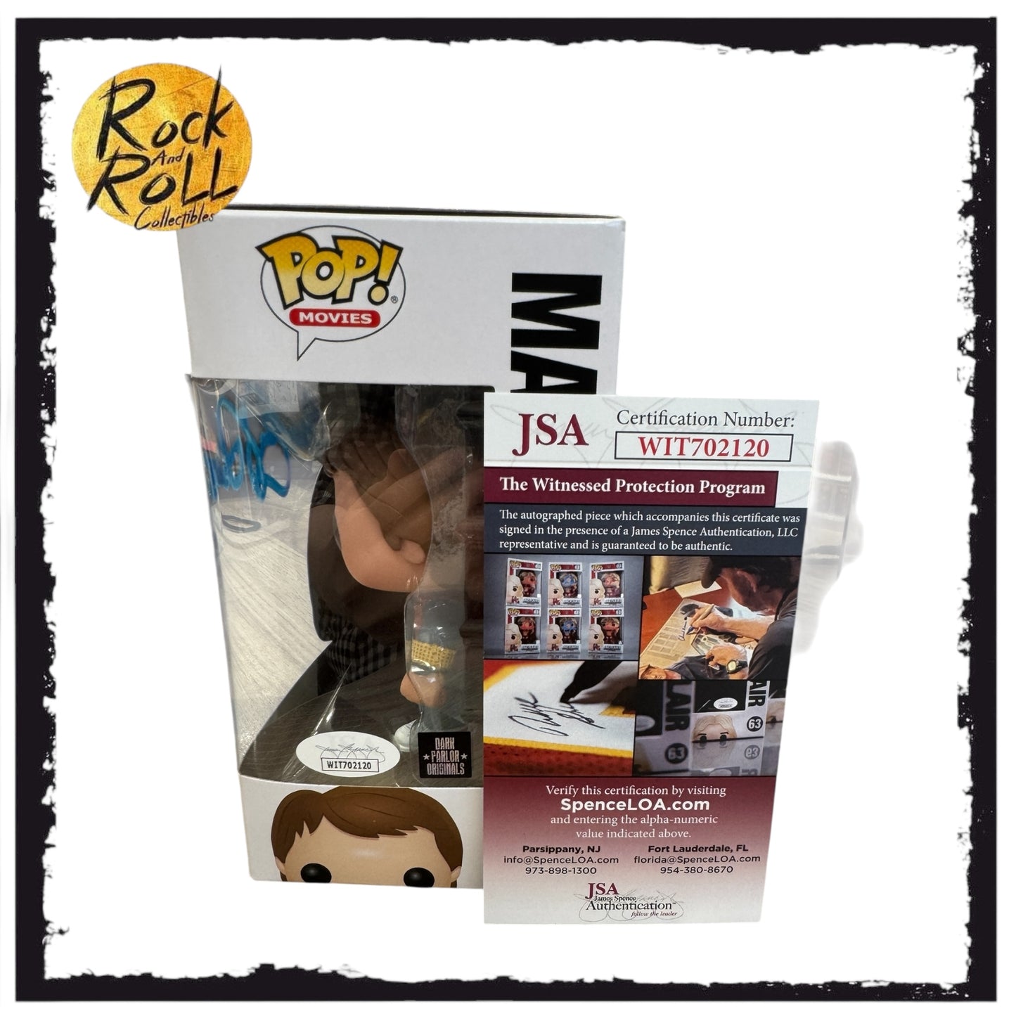 Back to the Future - Michael J. Fox as Marty McFly - Authentic Autographed Funko Pop! #49