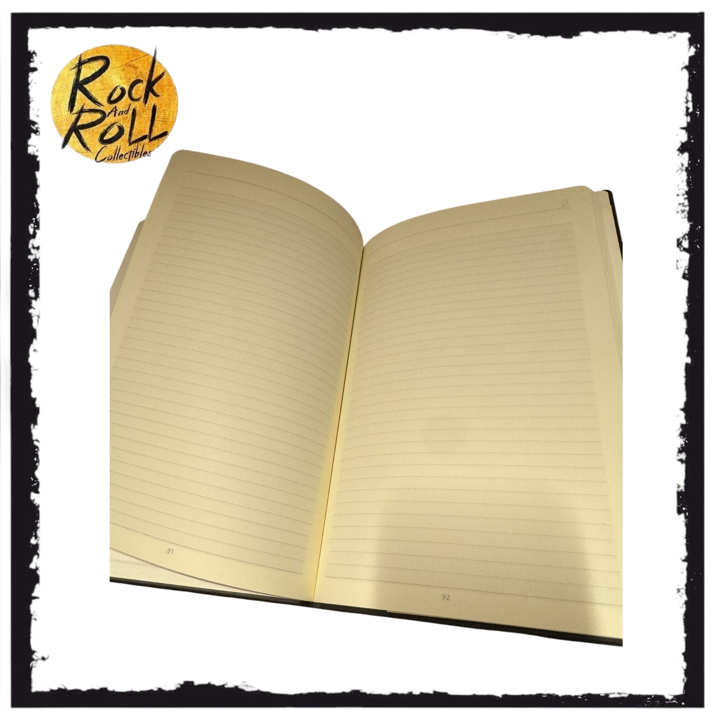 Rod Stewart (Live In Concert) Black Notebook