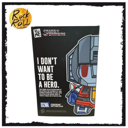 DZNR Transformers Starscream What's Inside? Edition Plush