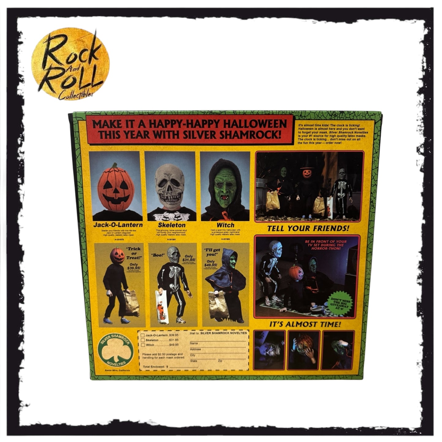 NECA Halloween 3: Season of the Witch Trick R Treat 8 Scale Clothed Action Figure Set