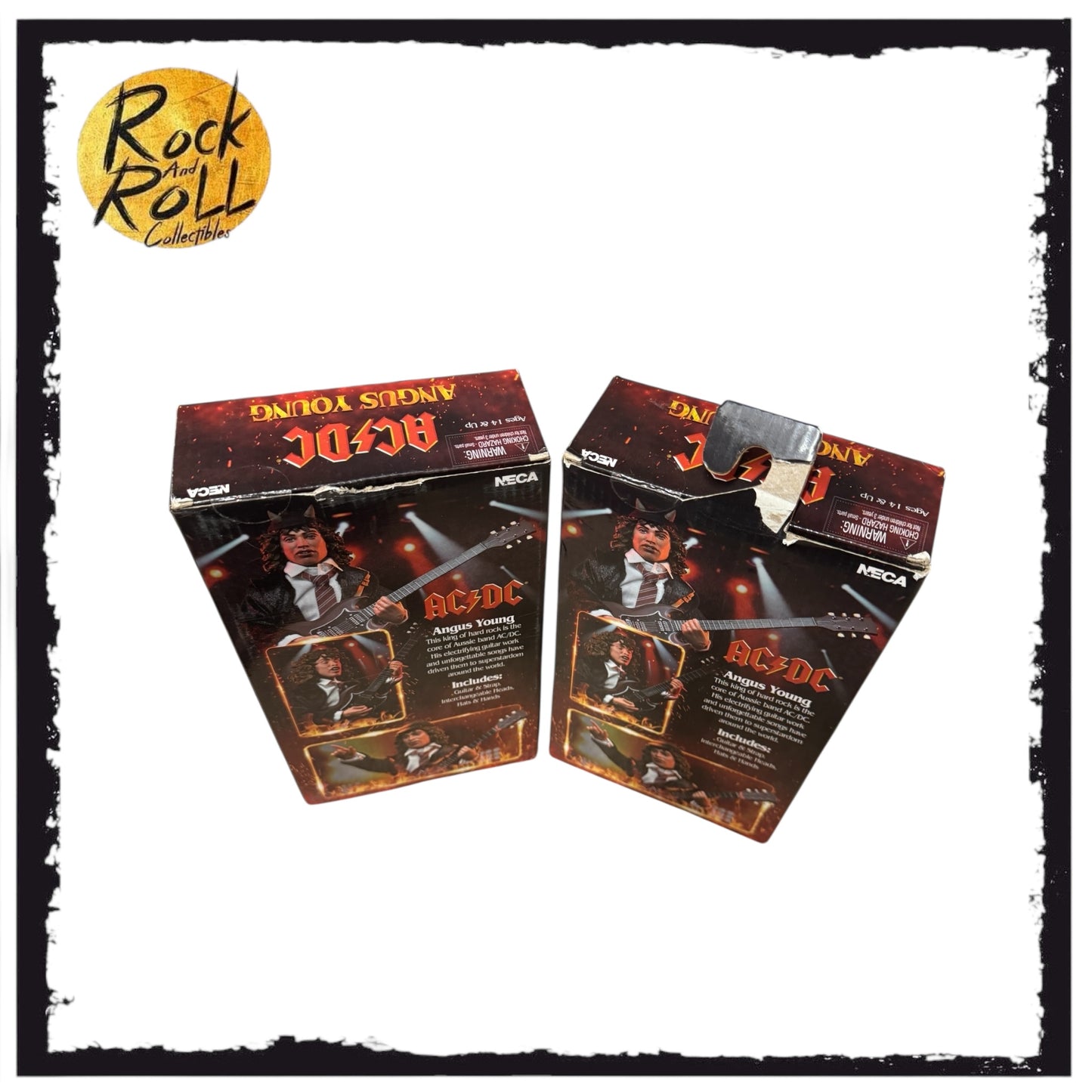Box Damage - NECA Highway to Hell AC/DC Angus Young 8″ Clothed Action Figure