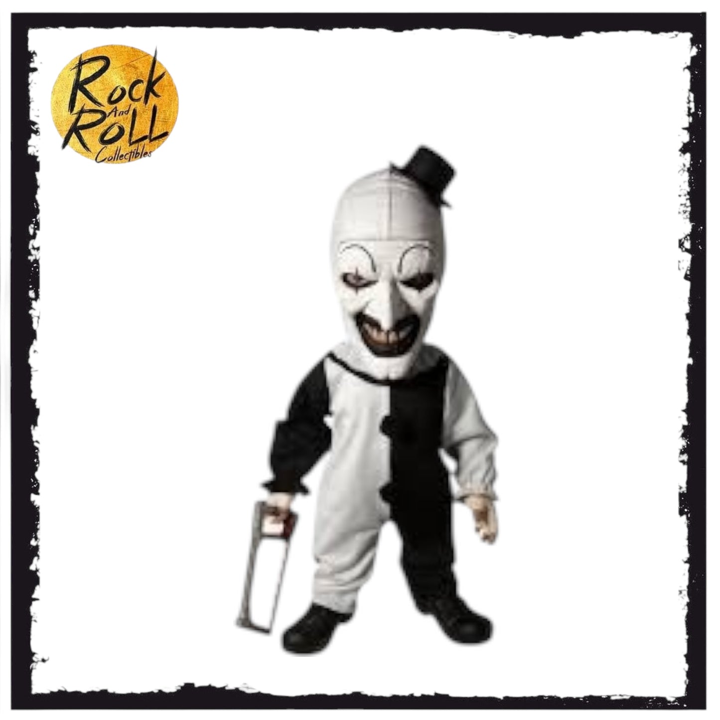 Mezco MDS Terrifier 15” Art The Clown Mega Figure with Sound