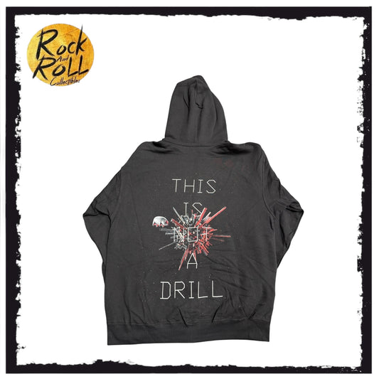 Roger Waters "This Is Not A Drill" Black Zip Hoodie