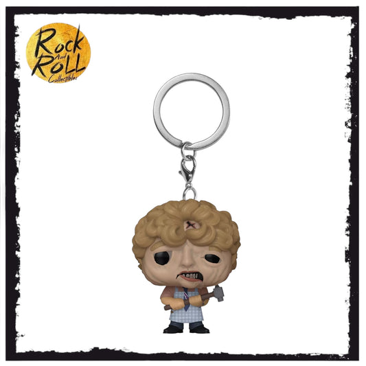 Funko The Texas Chainsaw Massacre Pocket Pop! Leatherface Vinyl Key Chain 2024 HT Scare Fair Exclusive