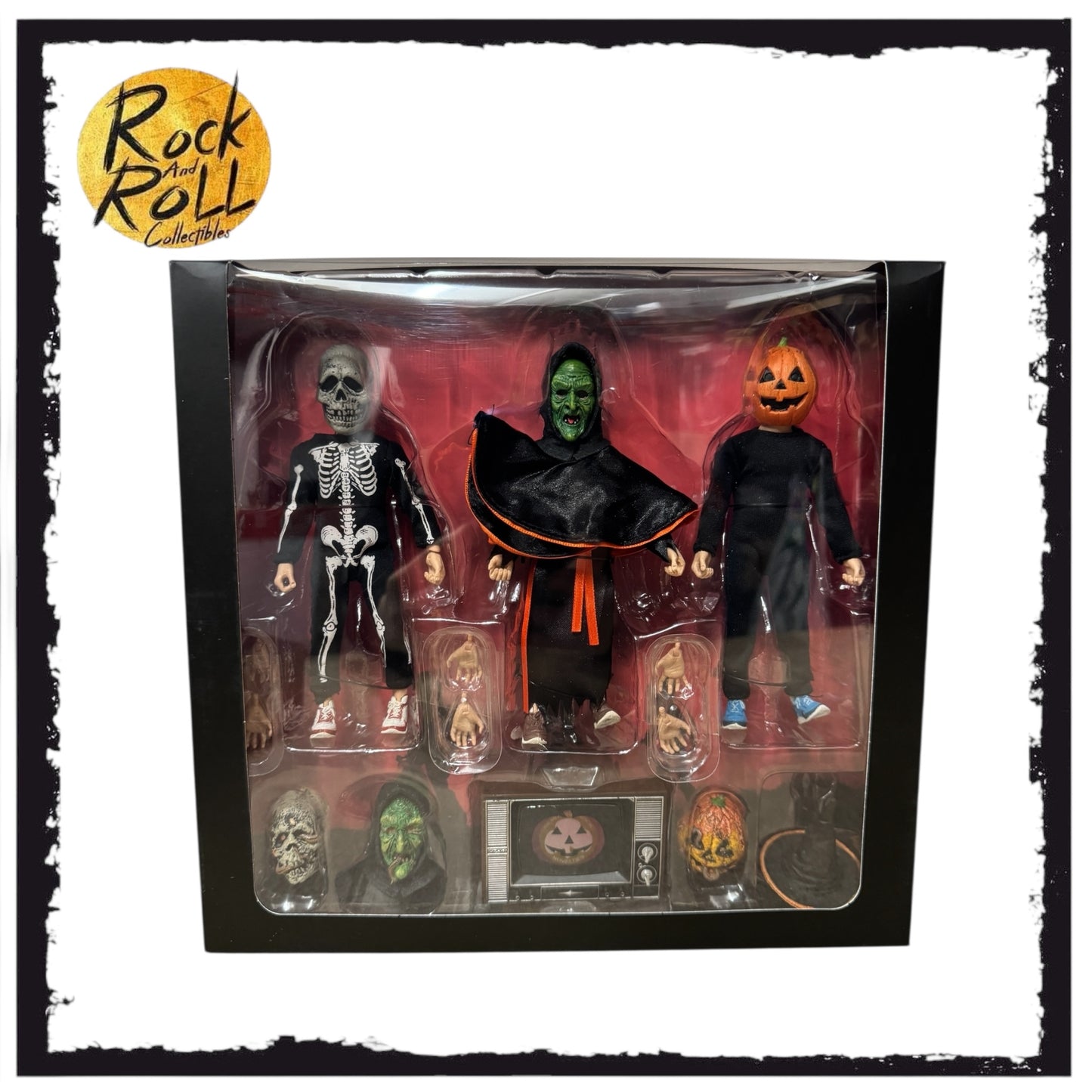 NECA Halloween 3: Season of the Witch Trick R Treat 8 Scale Clothed Action Figure Set