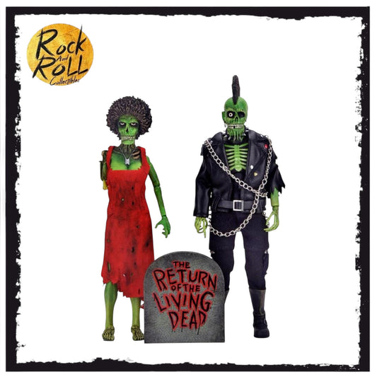 NECA The Return of the Living Dead Trash & Suicide 2-Pack Clothed 8” Action Figure