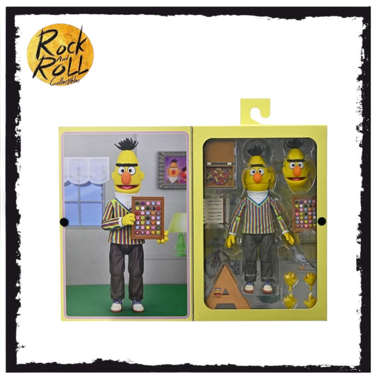 NECA Sesame Street Ultimate Bert 7” Action Figure