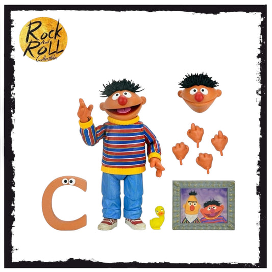 NECA Sesame Street Ultimate Ernie 7” Action Figure