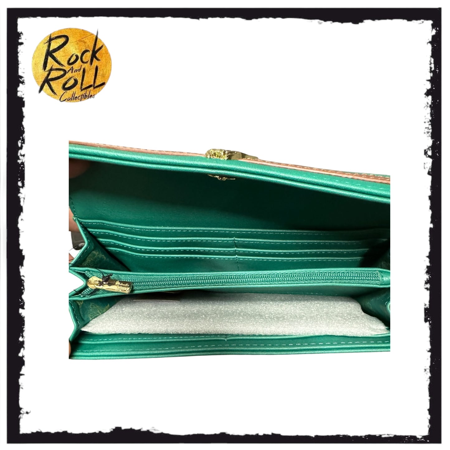 Loungefly x Marvel Embroidered Floral Loki Wallet