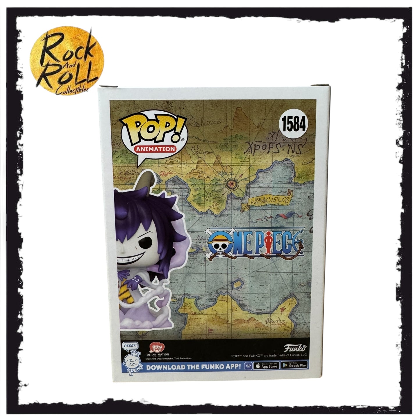 Damaged Box/Sticker - One Piece - Caesar Clown Funko Pop! #1584 - C2E2 2024 Shared Exclusive