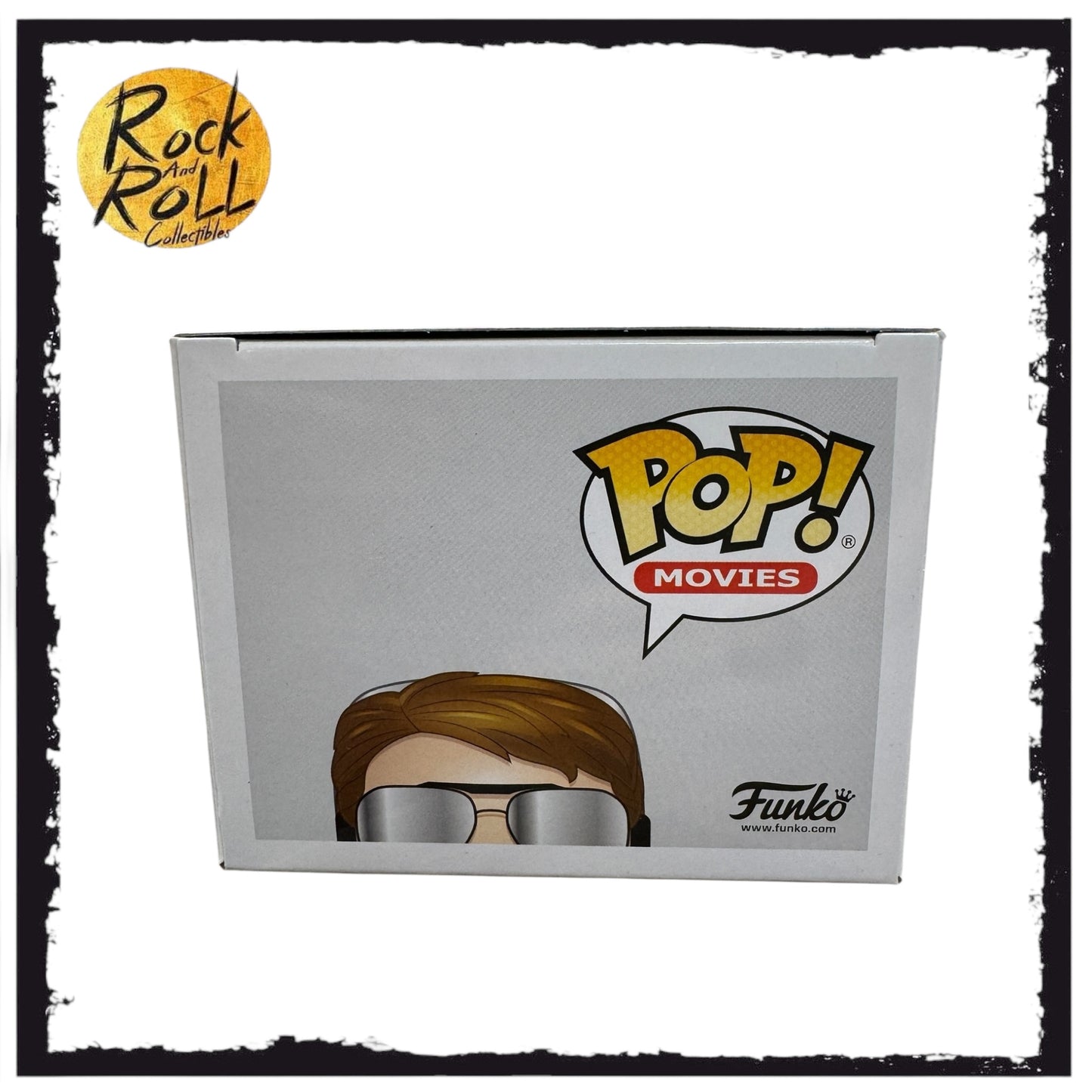 Back to the Future - Michael J. Fox as Marty McFly (with glasses) - Authentic Autographed Funko Pop! #958