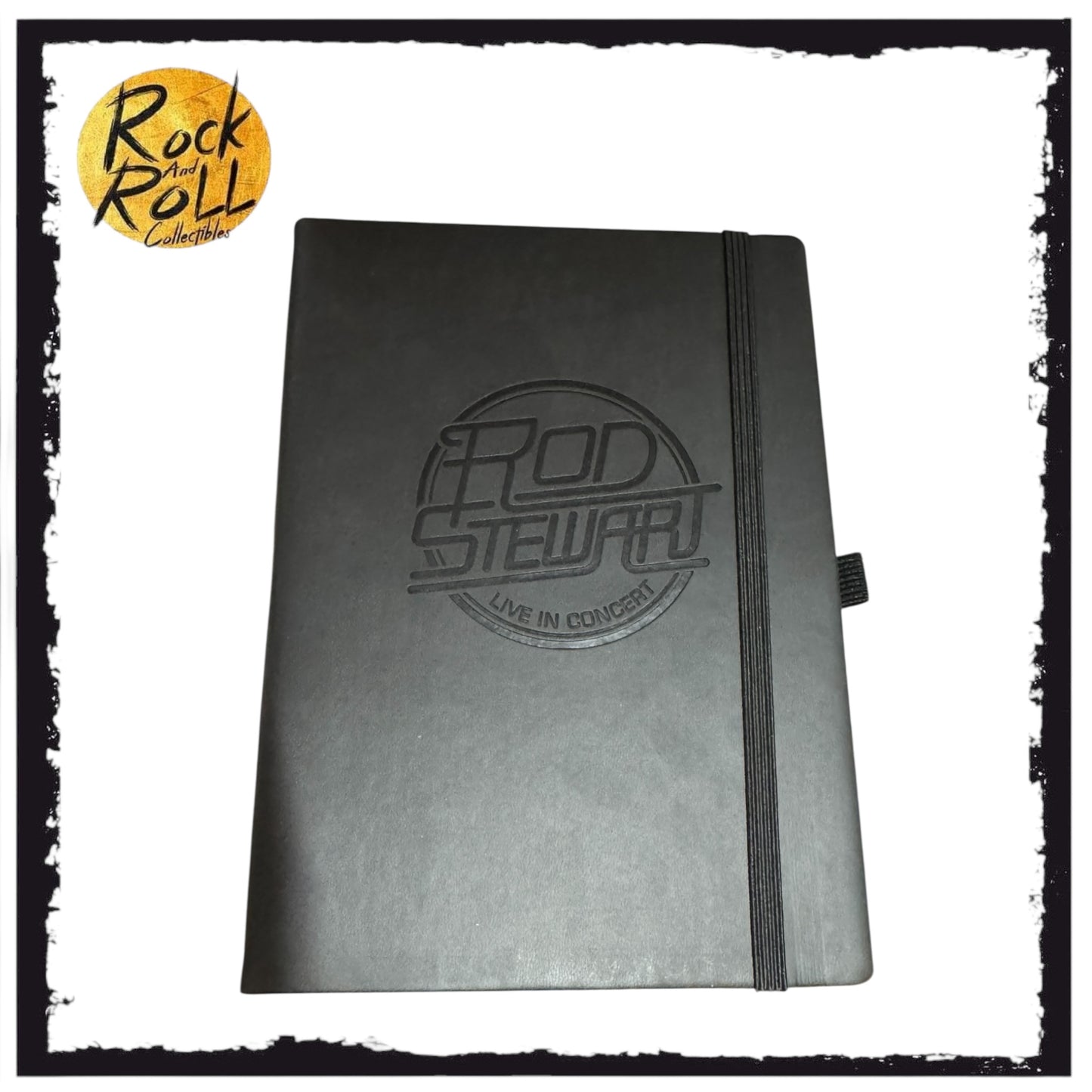 Rod Stewart (Live In Concert) Black Notebook