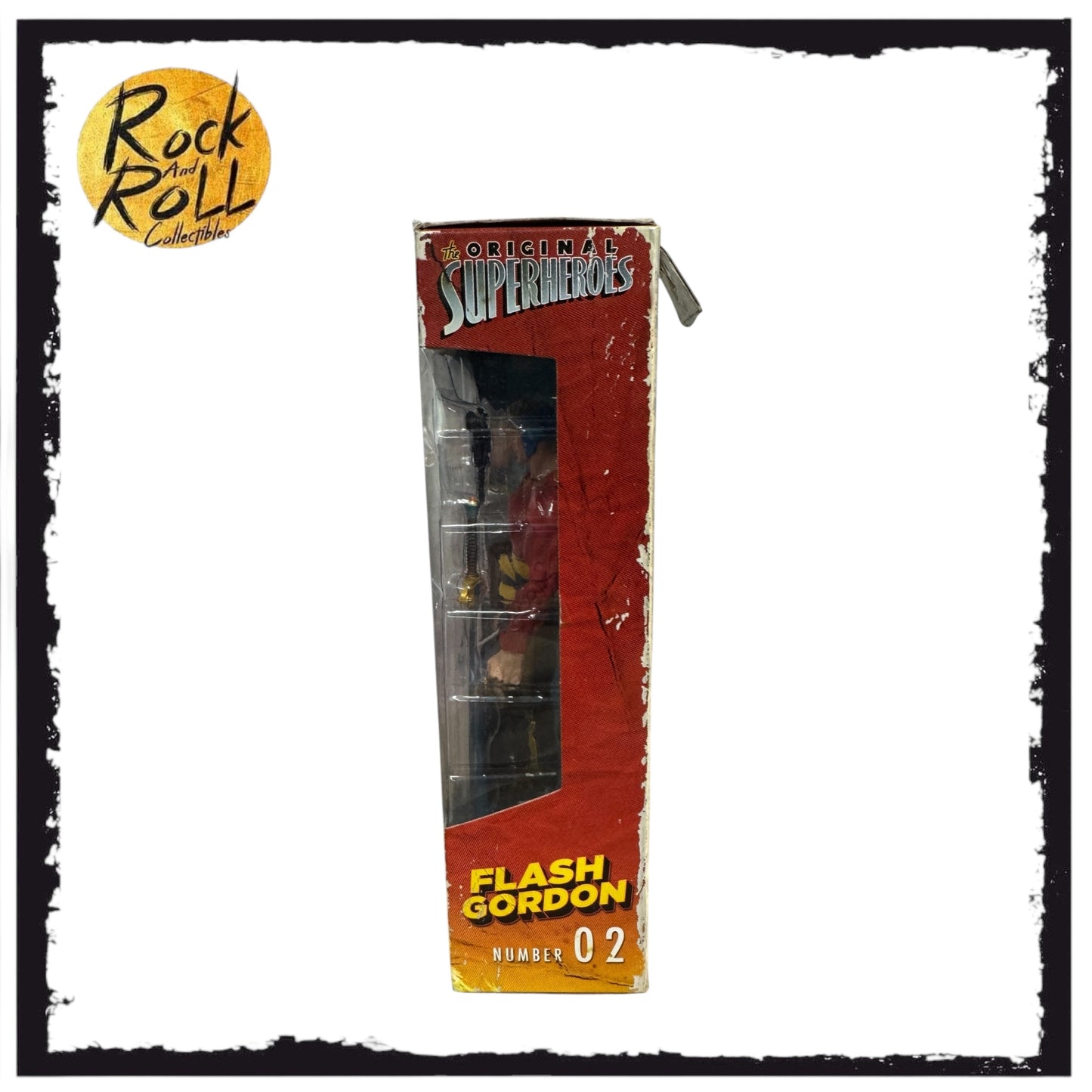 Box Damage - NECA King Features The Original Superheroes Flash Gordon King of The Impossibles