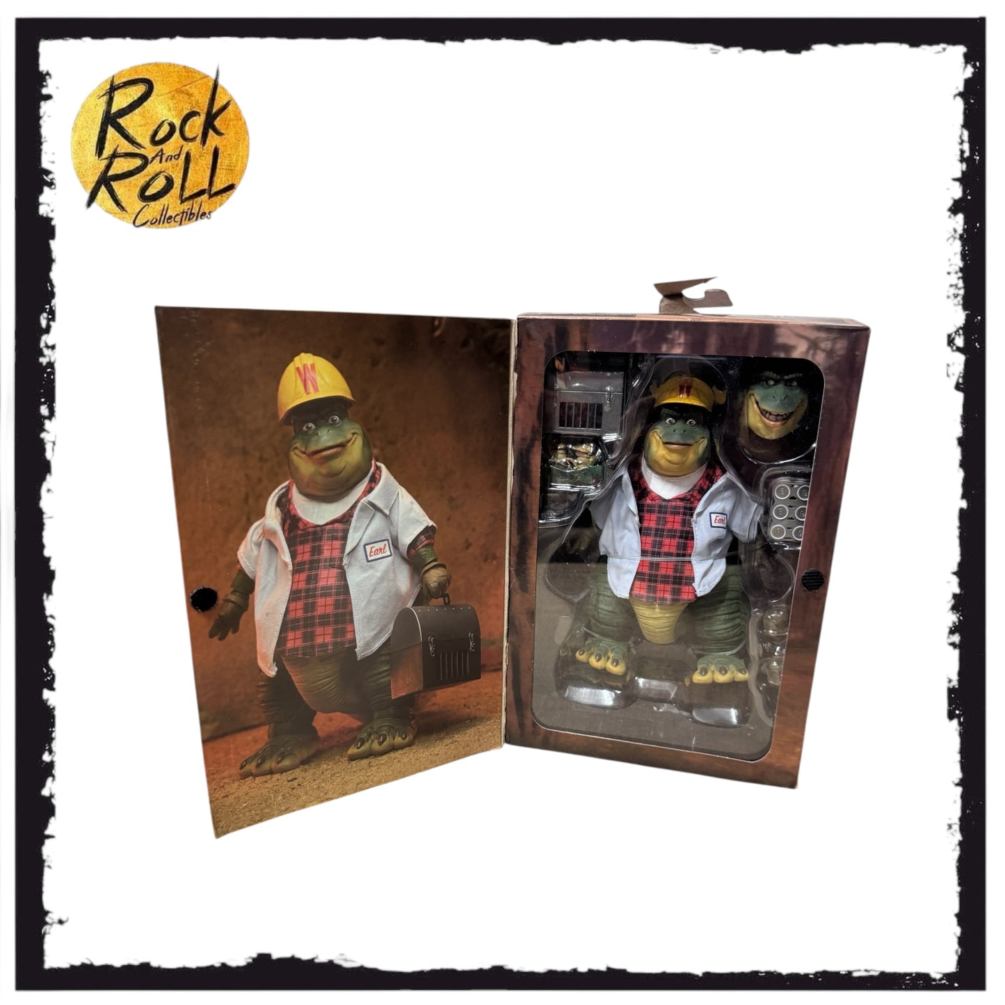 Box Damage - NECA Dinosaurs Ultimate Earl Sinclair Action Figure