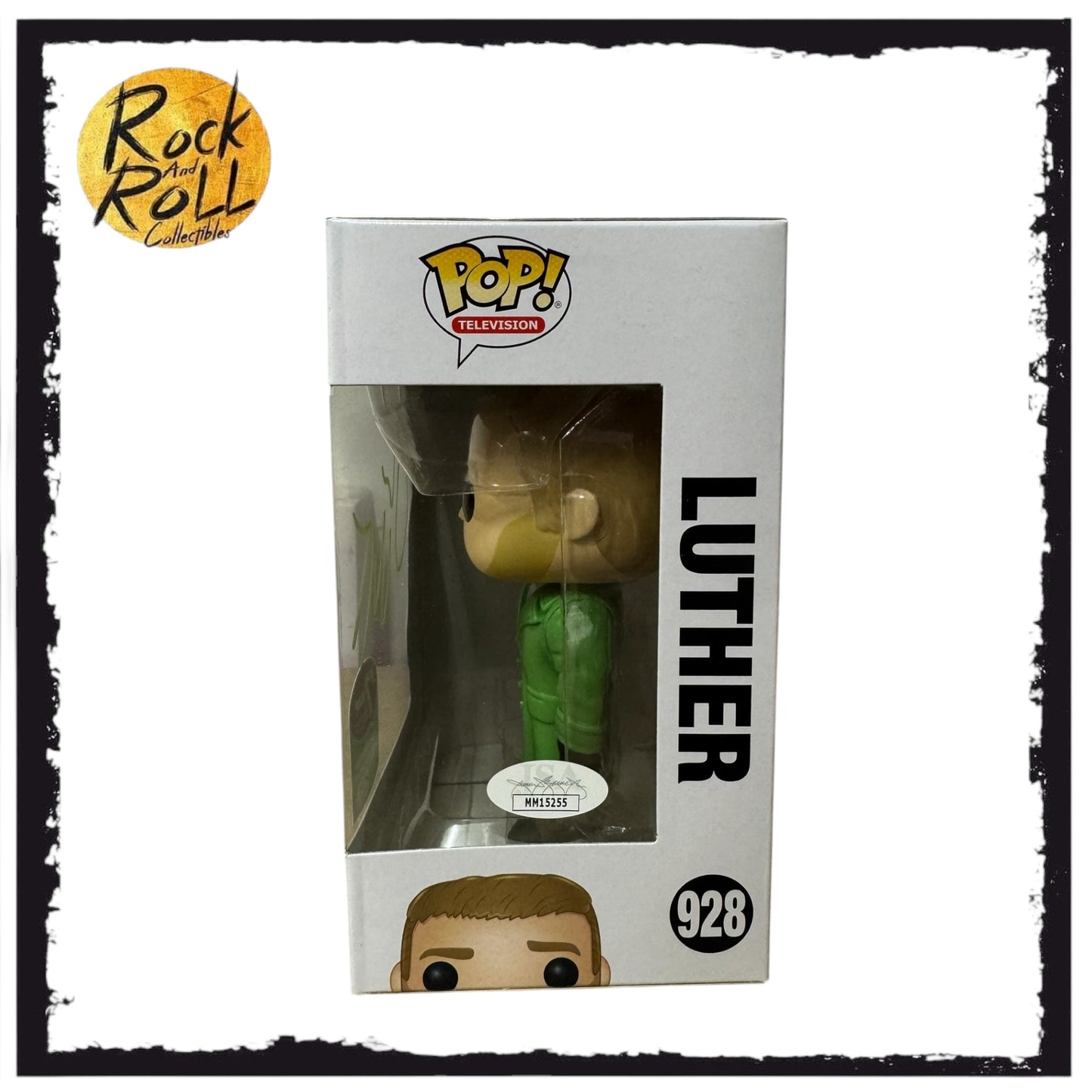 The Umbrella Academy - Luther Funko Pop! #928 Signed by Tom Hooper 7BAP LE 175pcs- JSA COA