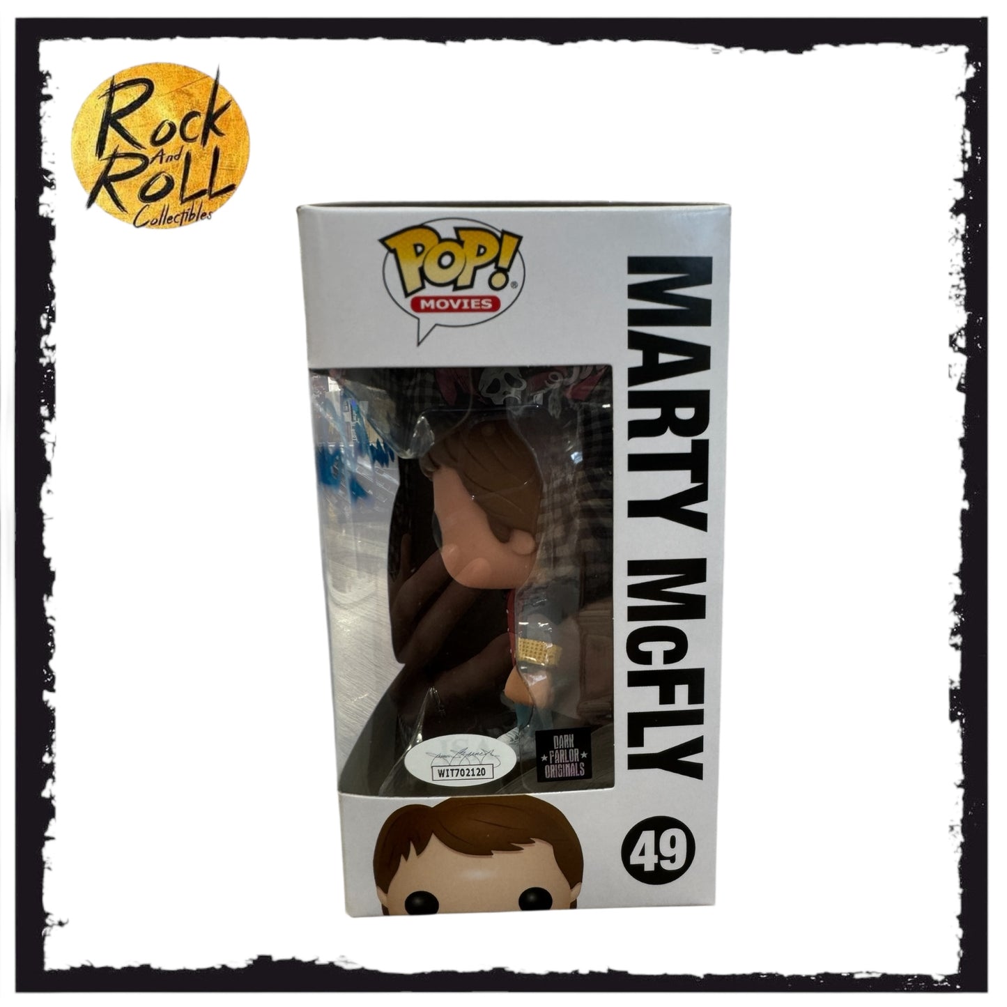 Back to the Future - Michael J. Fox as Marty McFly - Authentic Autographed Funko Pop! #49