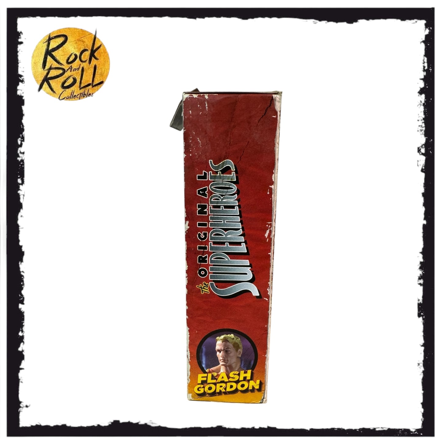 Box Damage - NECA King Features The Original Superheroes Flash Gordon King of The Impossibles