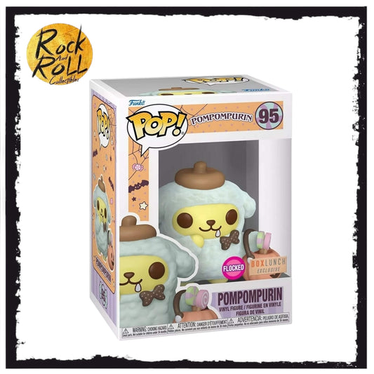 Pompompurin Halloween (Flocked) Funko Pop! #95 BoxLunch Exclusive