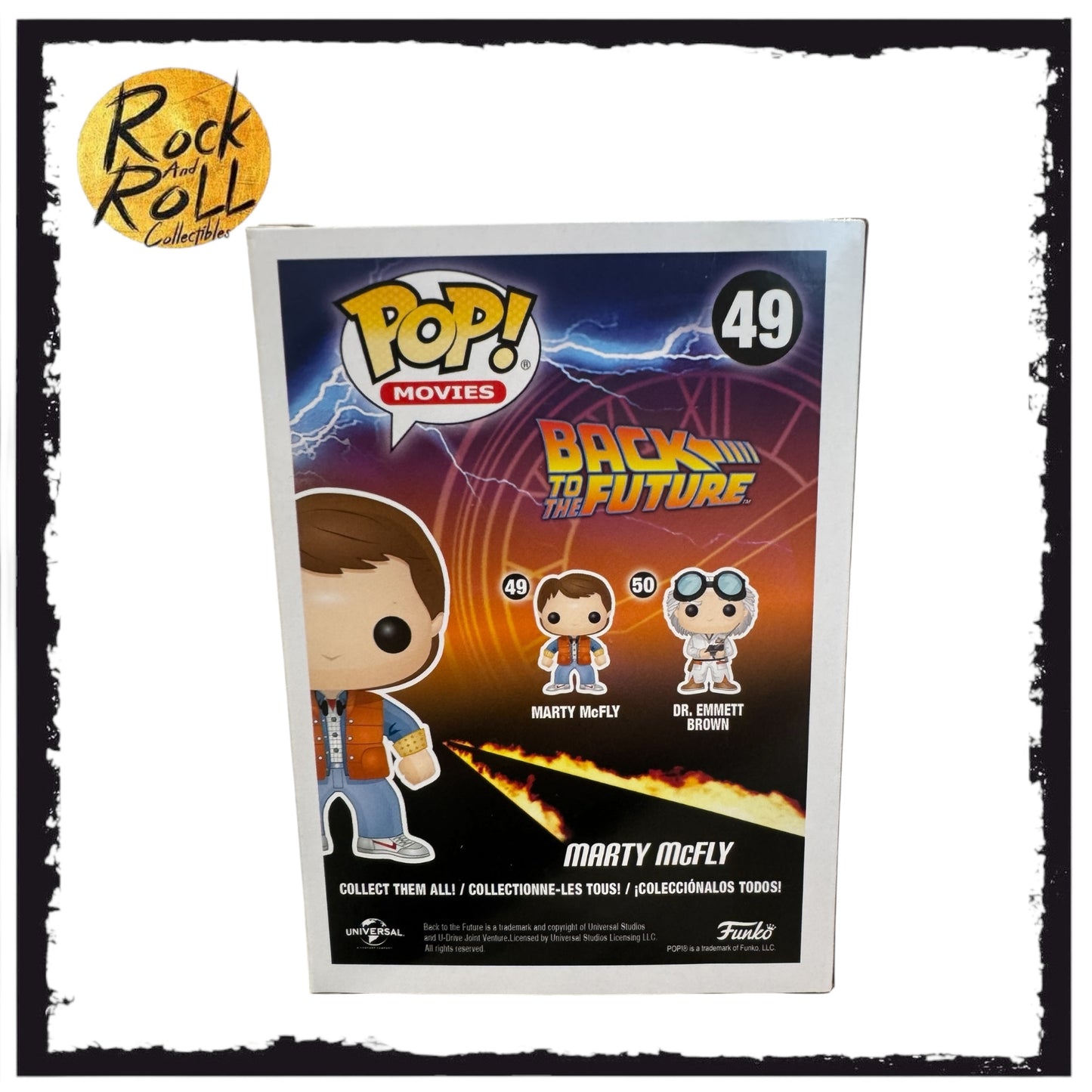 Back to the Future - Michael J. Fox as Marty McFly - Authentic Autographed Funko Pop! #49