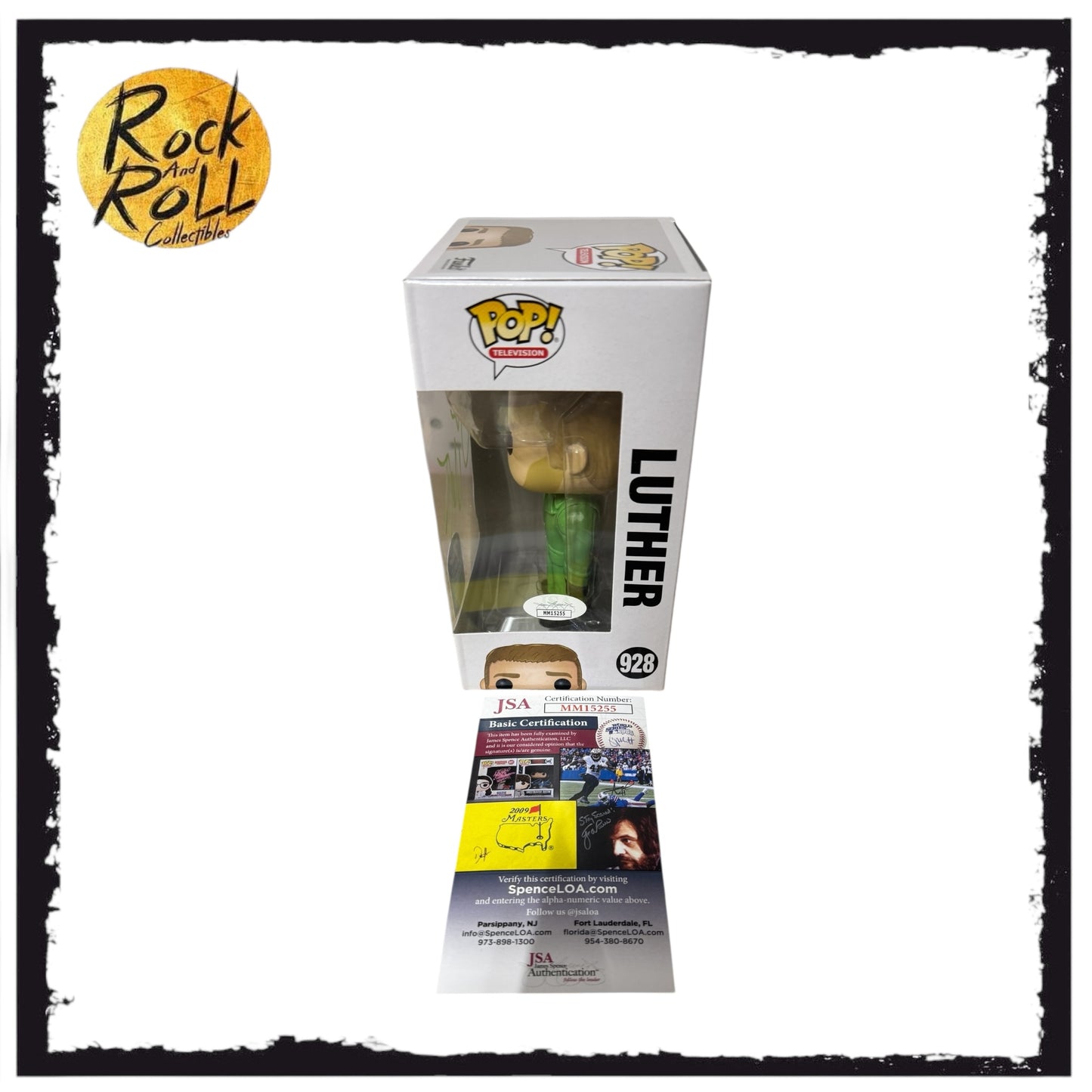 The Umbrella Academy - Luther Funko Pop! #928 Signed by Tom Hooper 7BAP LE 175pcs- JSA COA