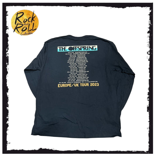 The Offspring Official Long Sleeved Crewneck Tour T-Shirt 2023 (L)