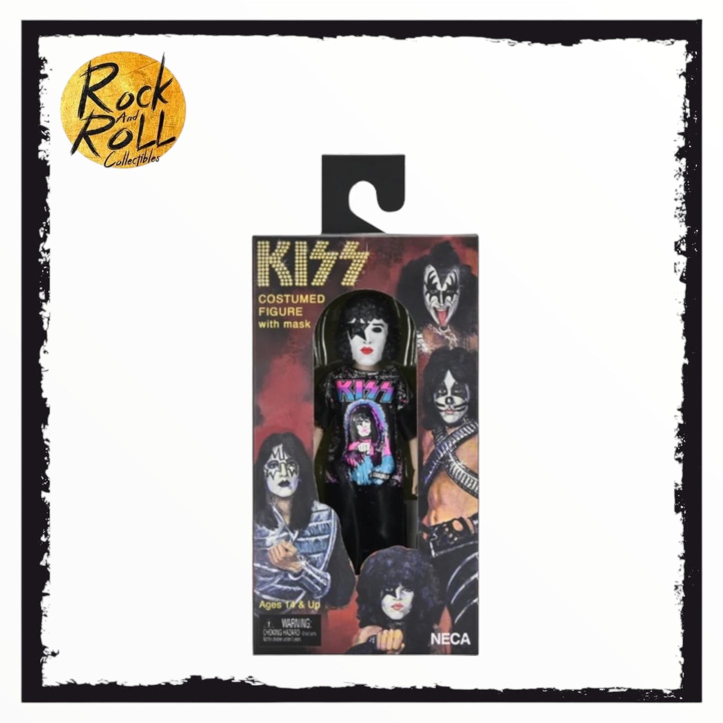 NECA Ben Cooper x Kiss Assortment Clothed Action Figure 5.5” Scale Figure