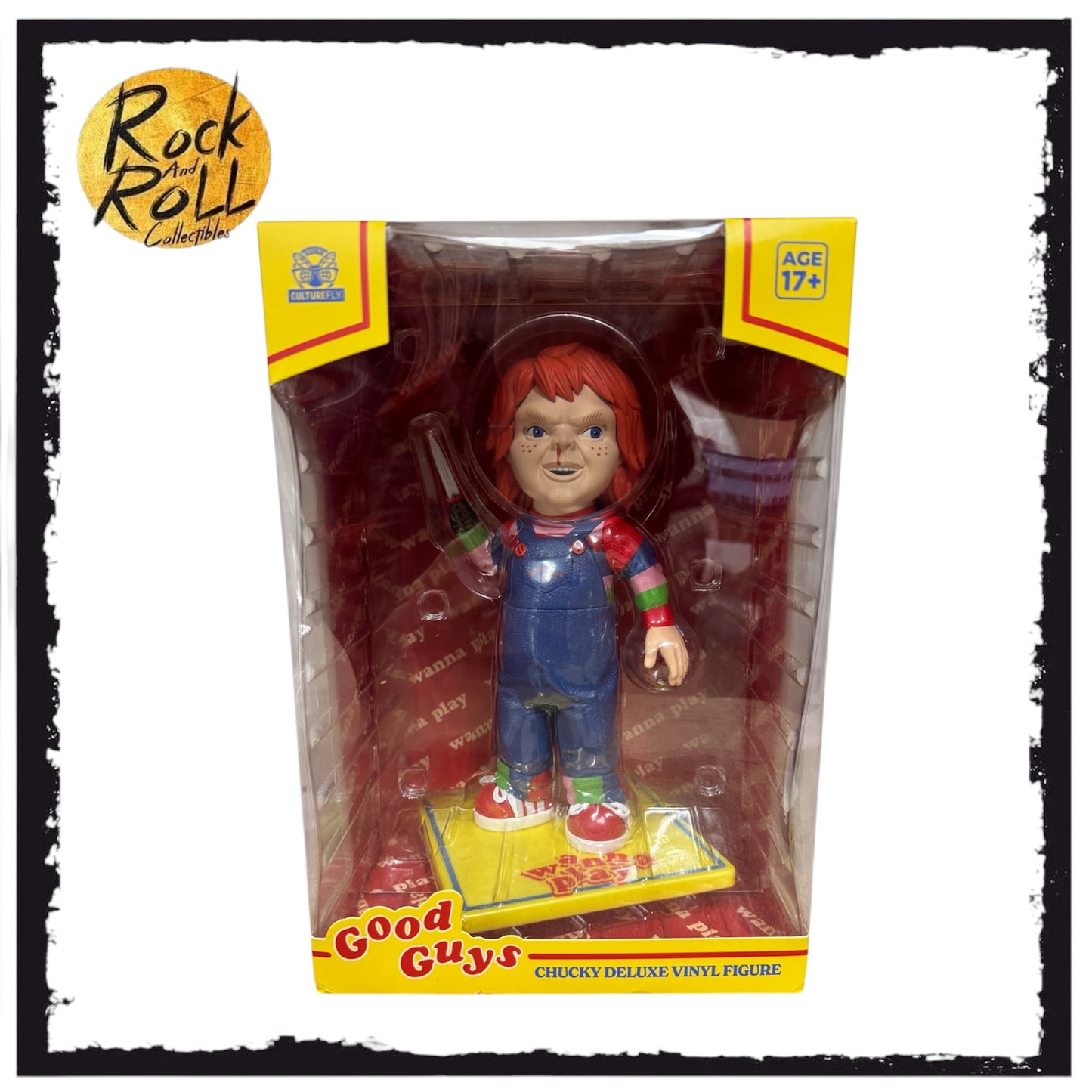 Chucky Deluxe Vinyl Figure CultureFly US Import