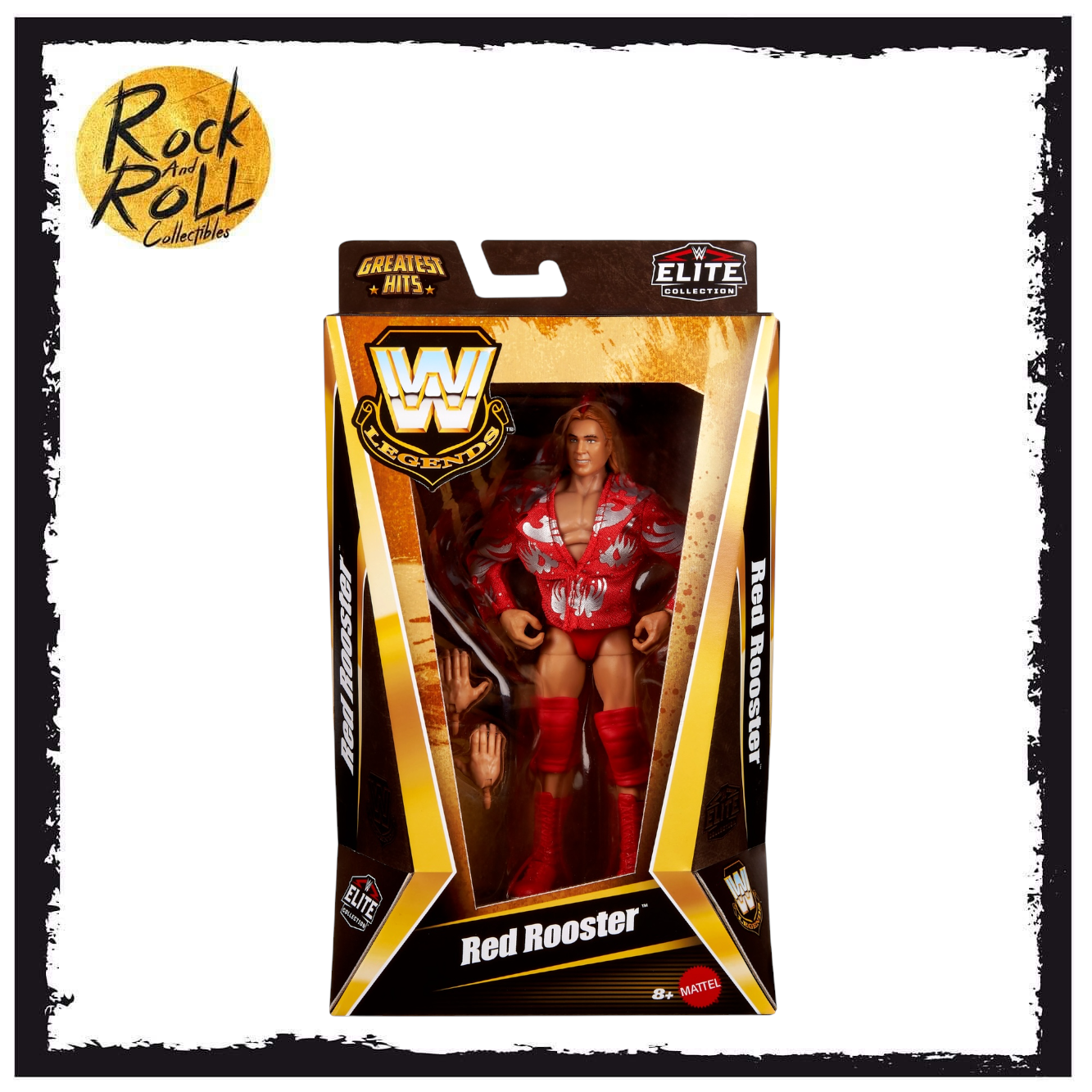 WWE Elite Collection Legends Greatest Hits - Red Rooster US Import