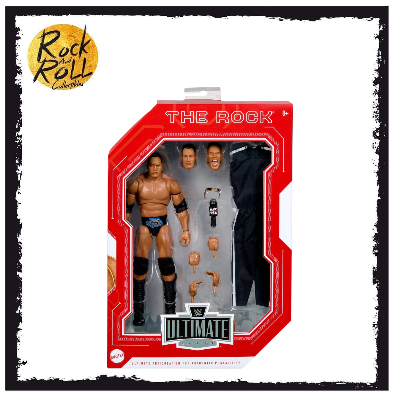WWE Ultimate Edition - The Rock Legends US Import