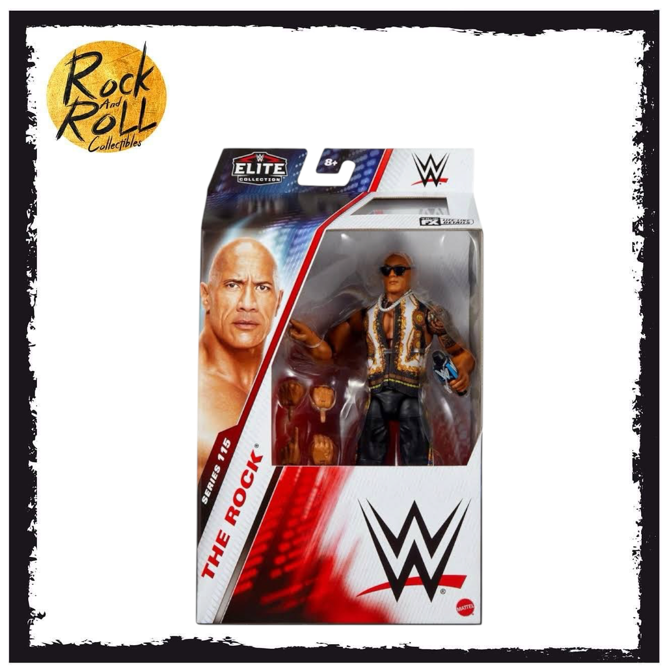 WWE Elite Collection Series 115 - The Rock US Import