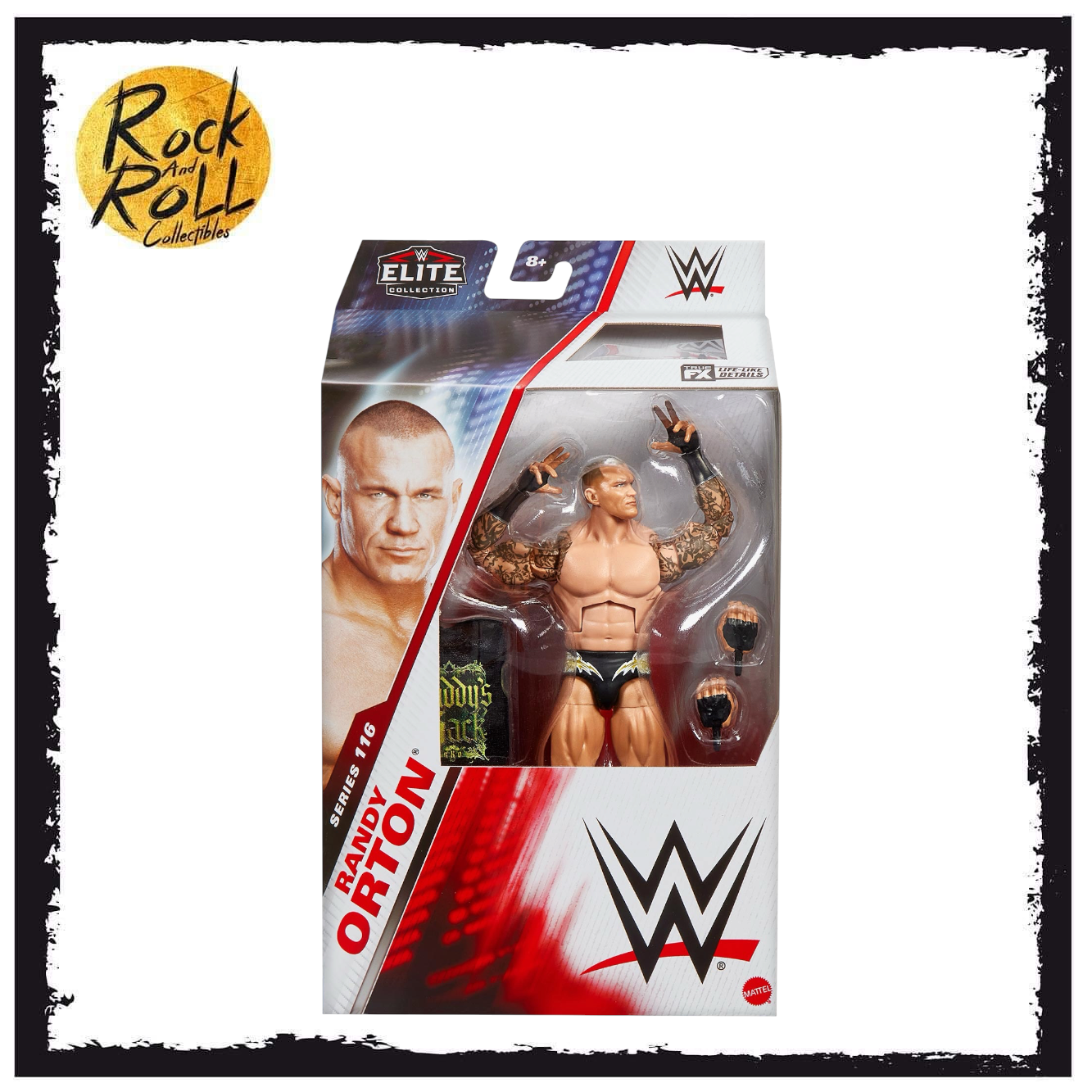 Not Mint Packaging - WWE Elite Collection Series 116 - Randy Orton US Import