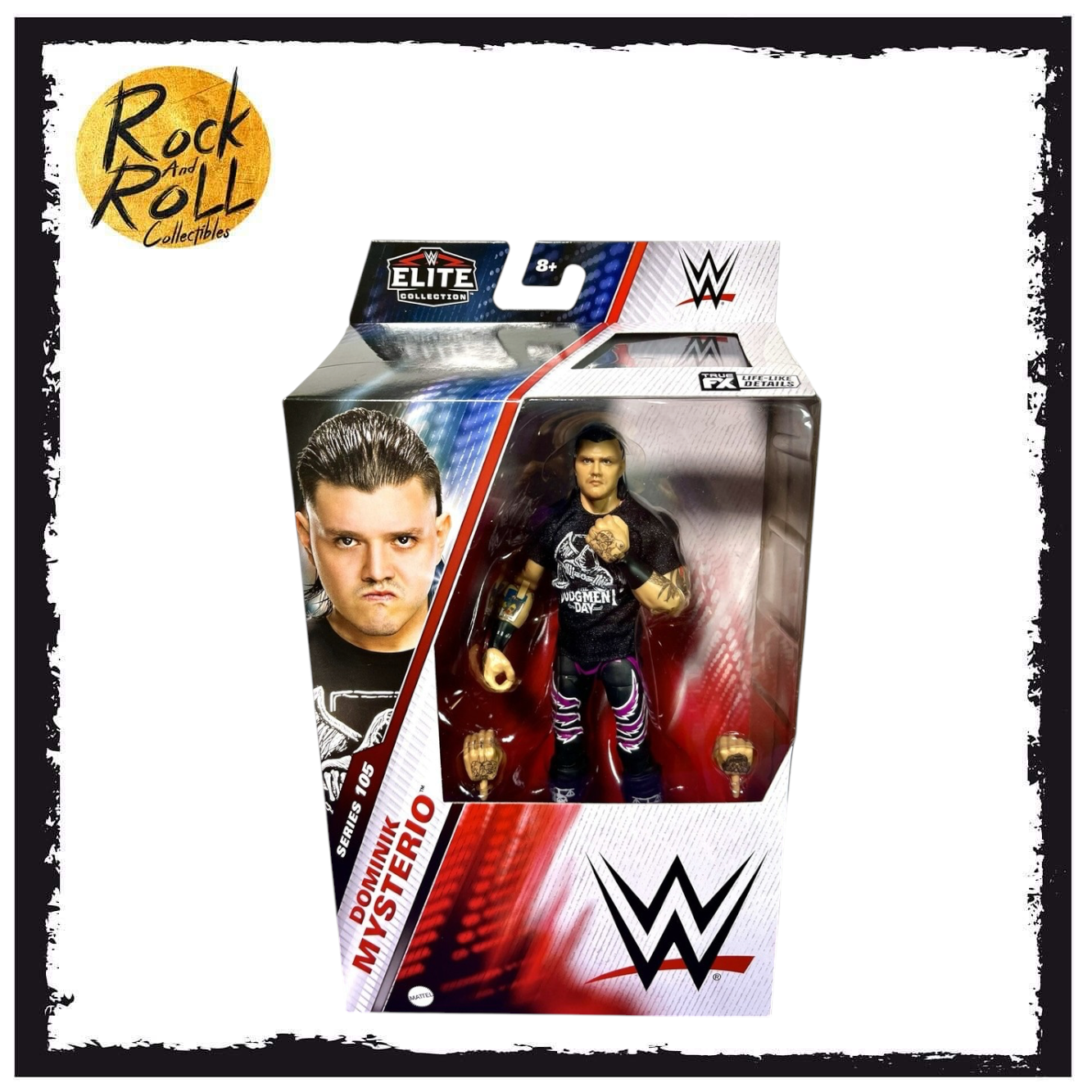 Not Mint Packaging - WWE Elite Collection Series 105 - Dominik Mysterio US Import