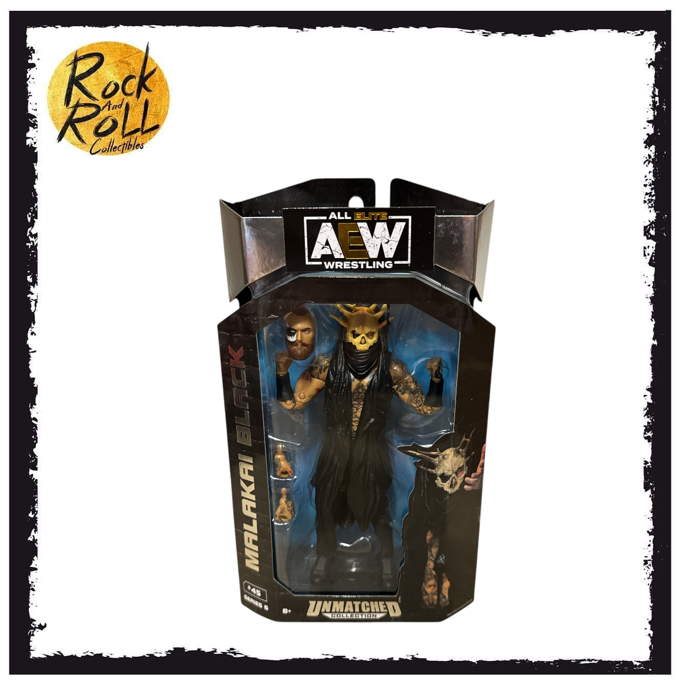 AEW Unmatched Collection Series 6 #45 - Malakai Black US Import