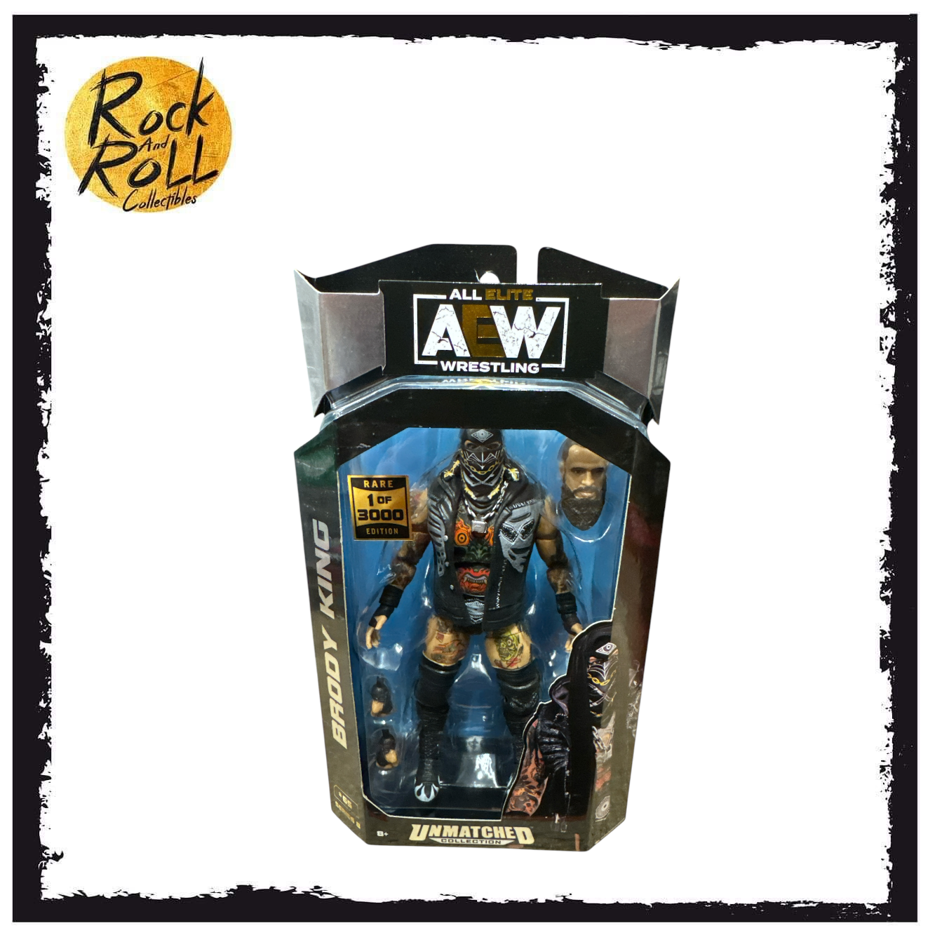 AEW Unmatched Collection Series 8 #65 - Brody King 1 of 3000 Rare Edition US Import