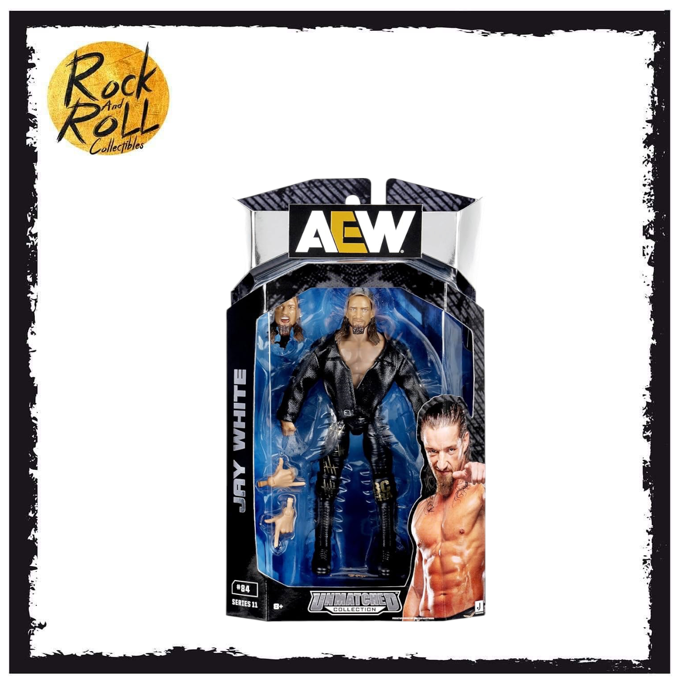 AEW Unmatched Collection Series 11 #84 - Jay White US Import