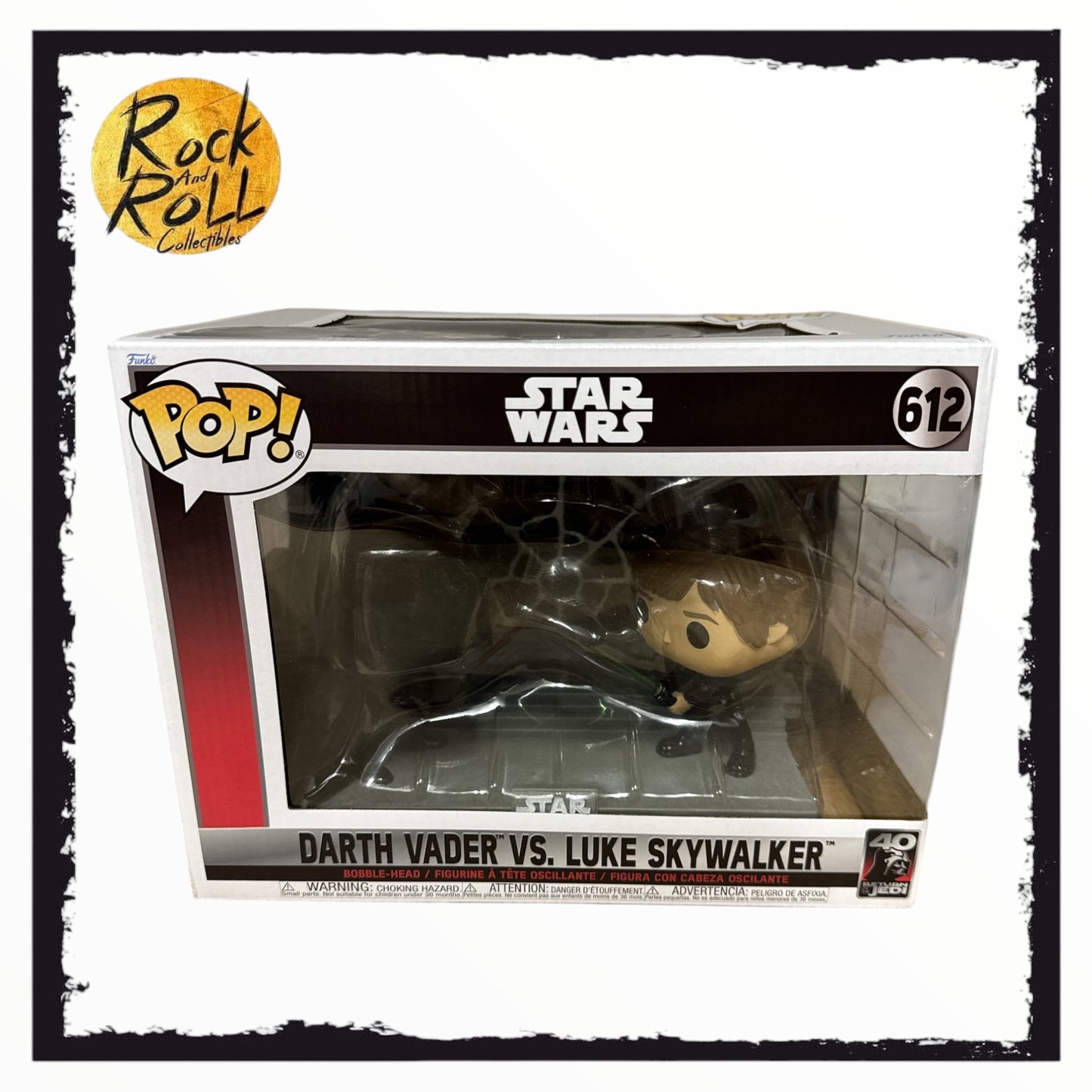 Star Wars - Darth Vader vs. Luke Skywalker Funko Pop! #612