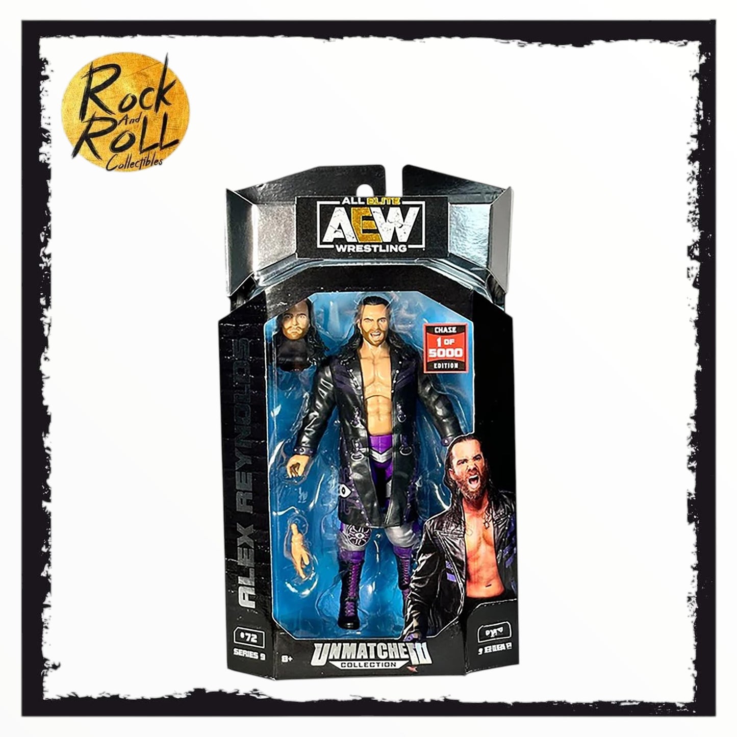 AEW Unmatched Collection Series 9 #72 Alex Reynolds 1 of 5000 Chase Edition