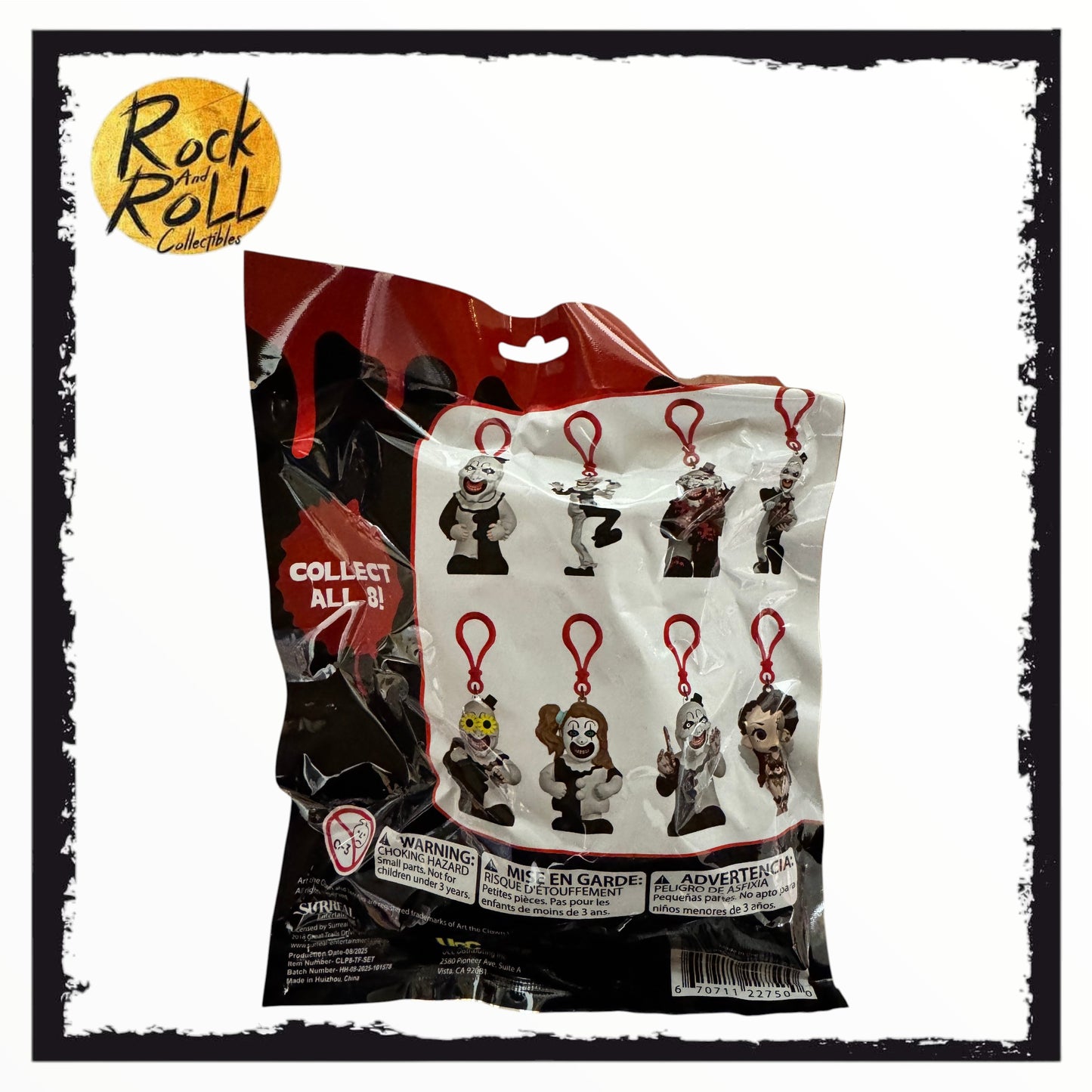 Terrifier Mystery Blind Bag Hangers
