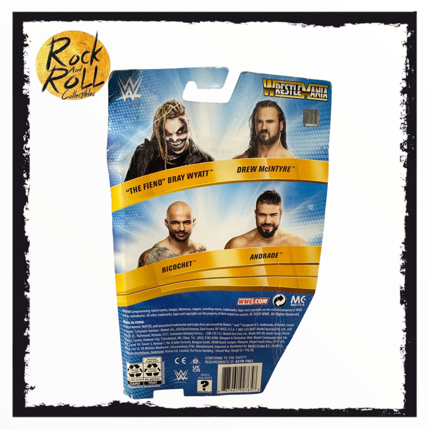 Damaged Packaging - WWE Wrestlemania Basic Series 37 "The Fiend" Bray Wyatt US Import