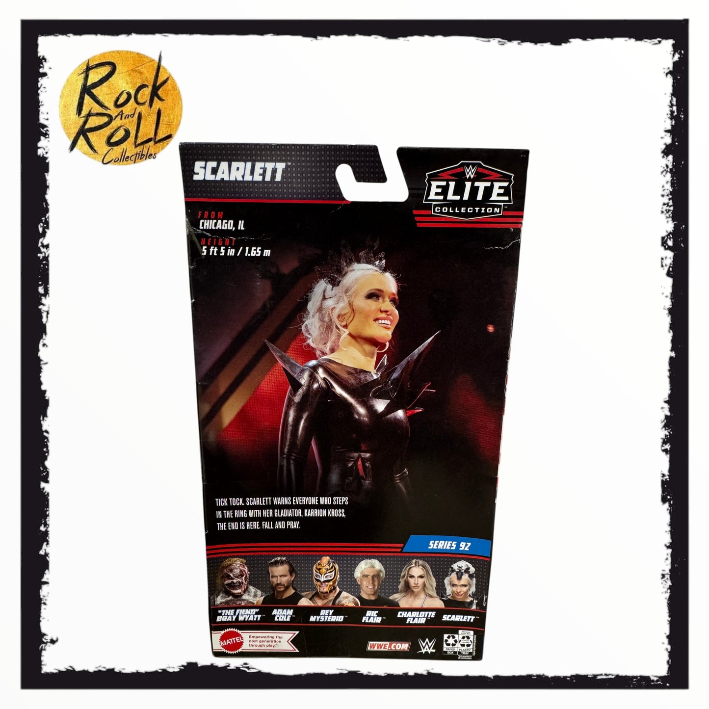 Box Damage - WWE Elite Series 92 Scarlett US Import
