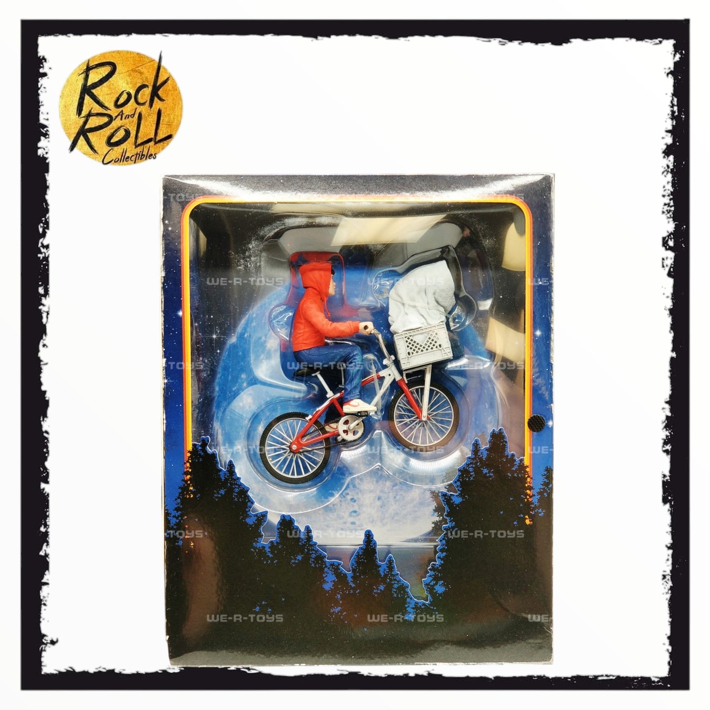 NECA ET. The Extra-Terrestrial – Elliott & E.T. on Bicycle (40th Anniversary) 7″ Scale Action Figure