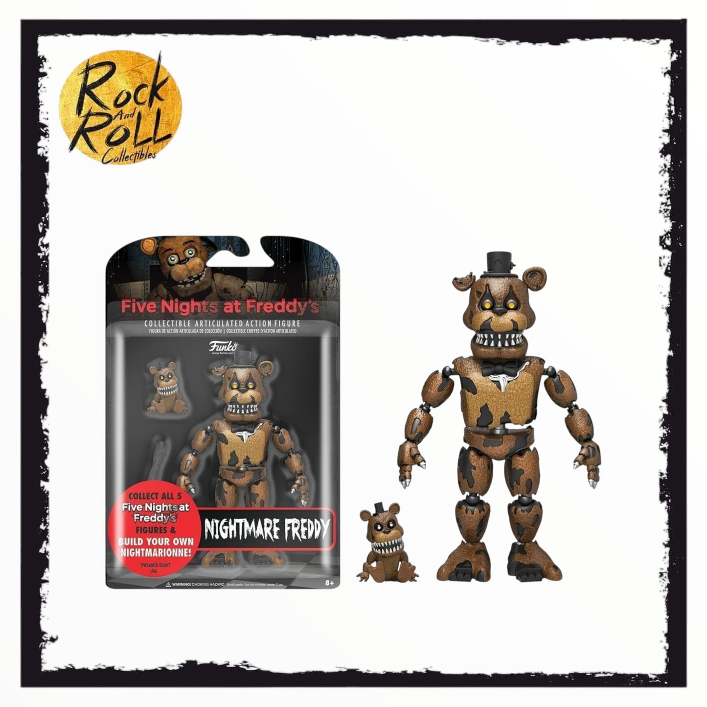 Not Mint Box - Five Nights at Freddy's - Nightmare Freddy Funko Action Figure